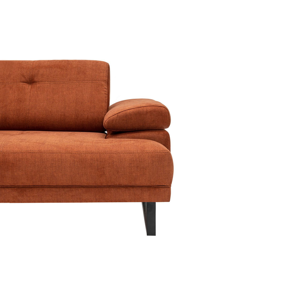 Windhoek Small (178 x 100 x 155 cm) Orange Hörnsoffa Vänster