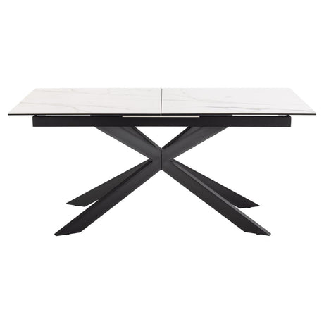 Armand Matbord 90x168-210 cm Vitt Akranes
