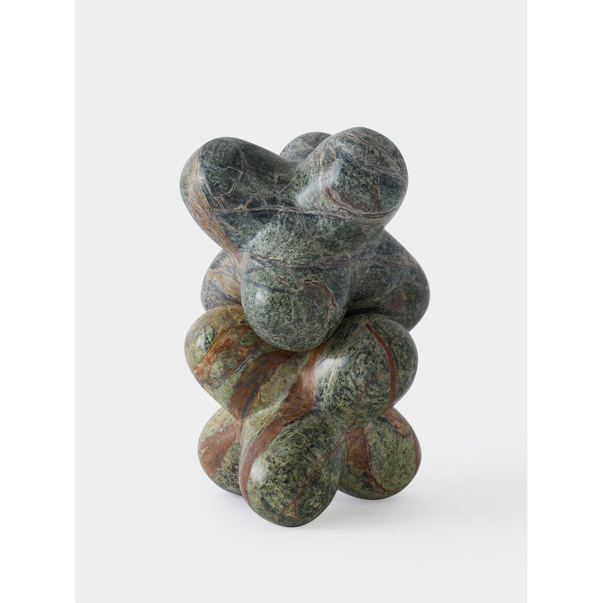 Jack Skulptur Forest Green Marble