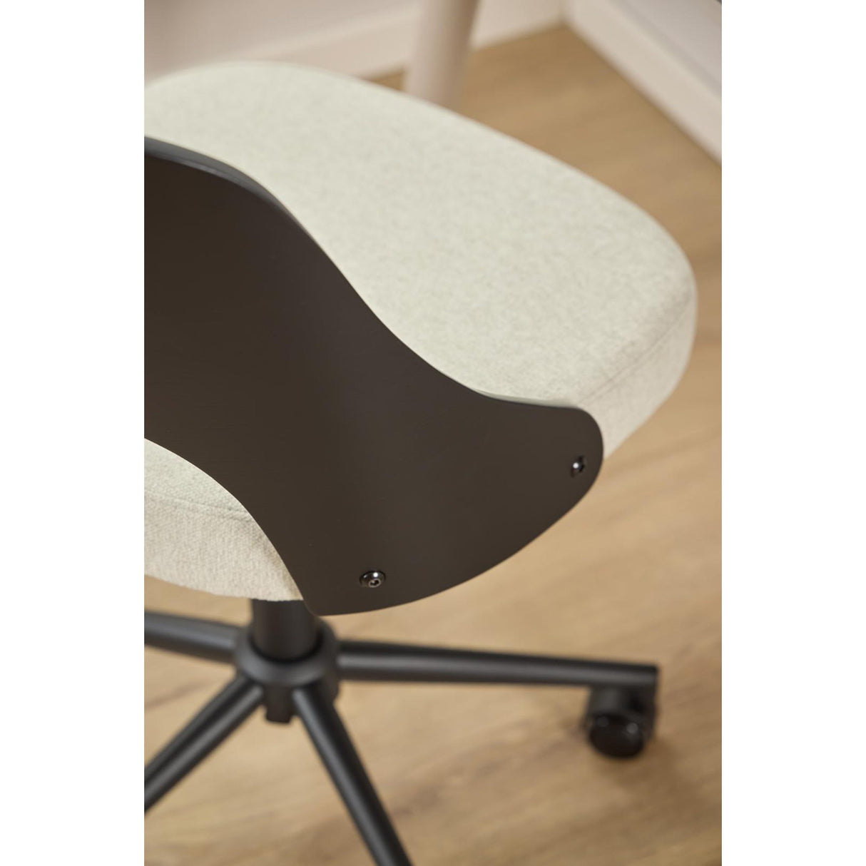 Dina Skrivbordsstol Svart/Beige