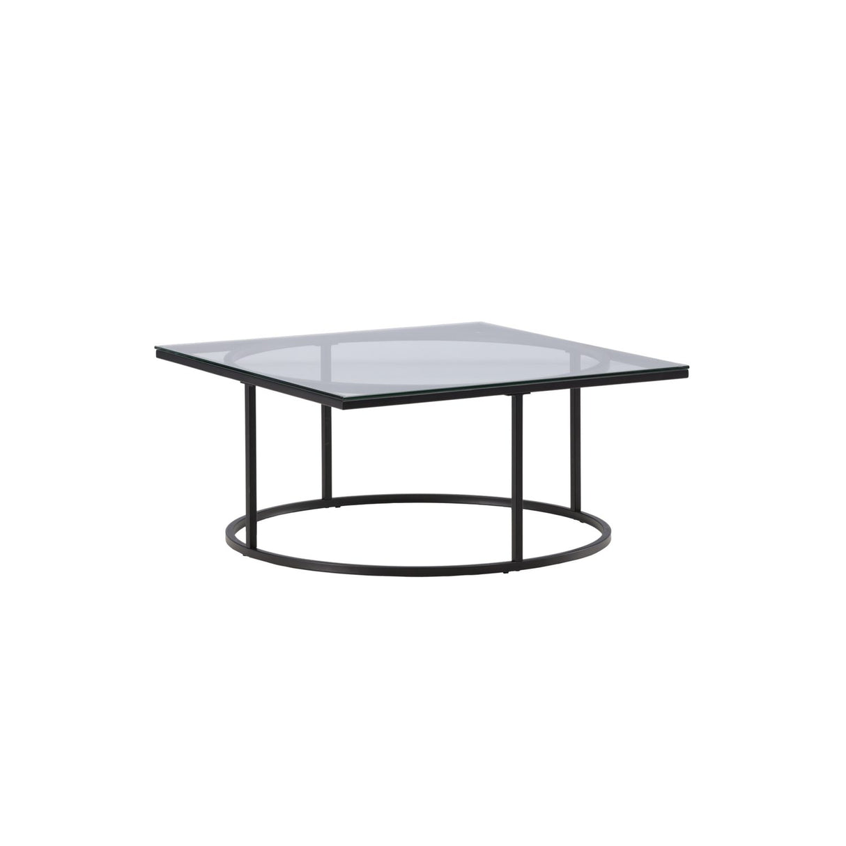 Skanör Soffbord Black, 90 x 90