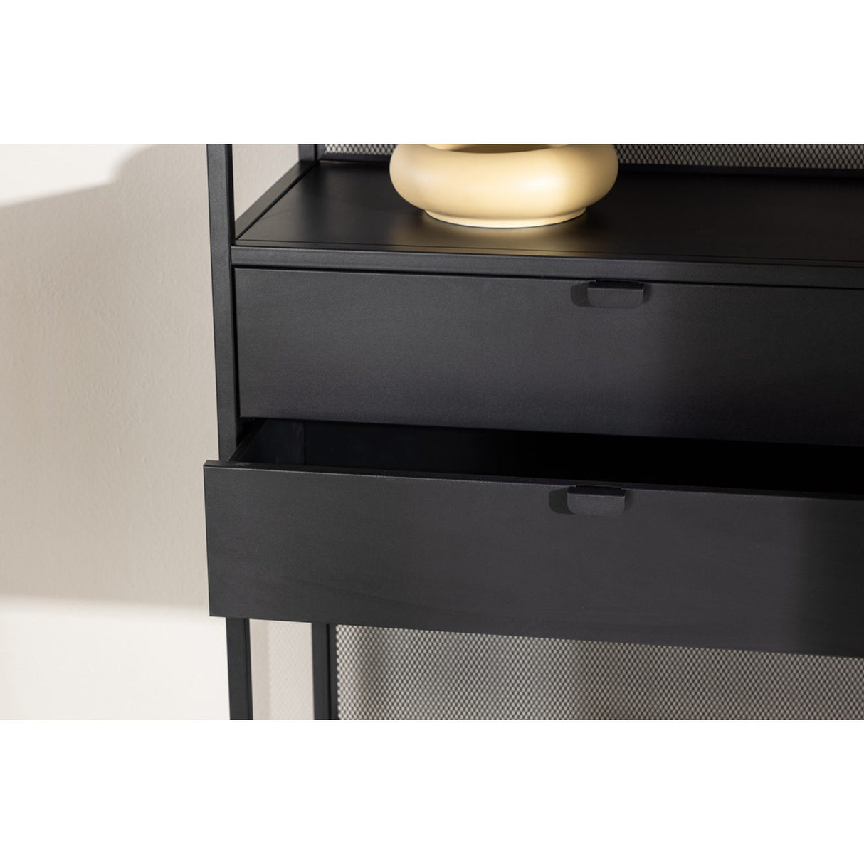 Santiago Hylla Svart, 80 x 185