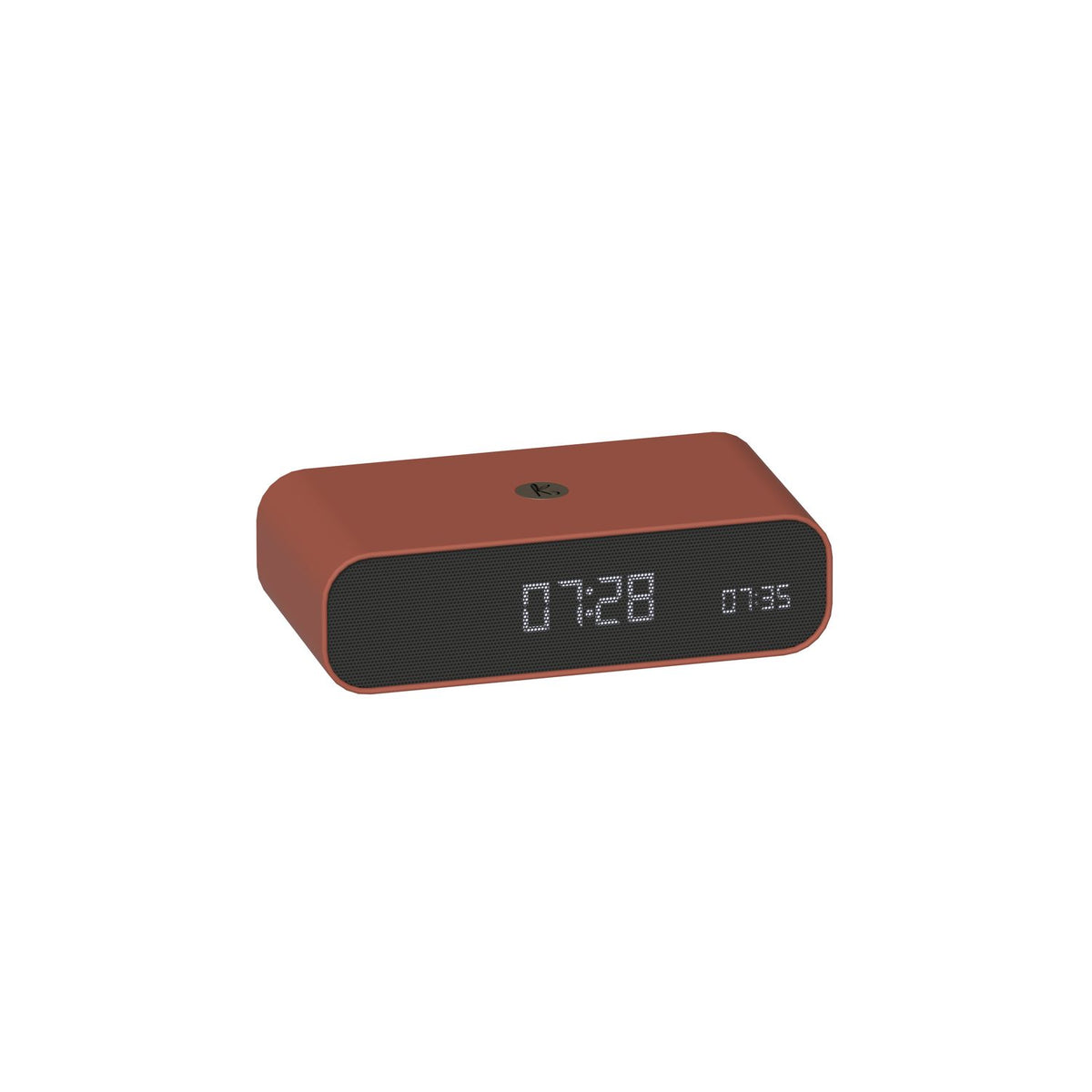 Wakie wake-up light & qi Väckarklocka Terracotta