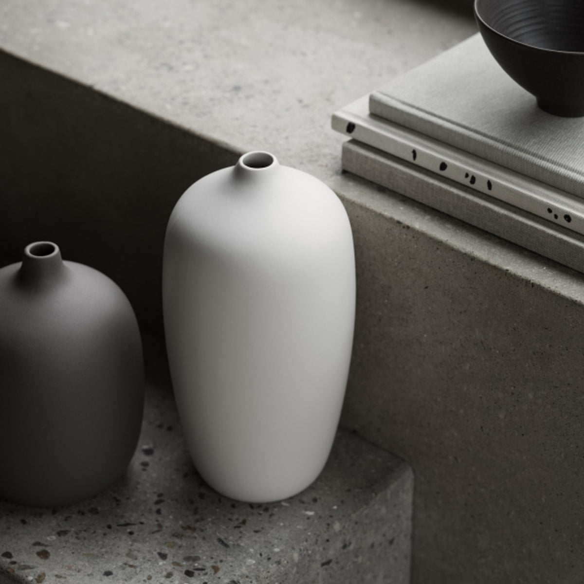 Ceola h25 cm ø13 cm Vas Vit