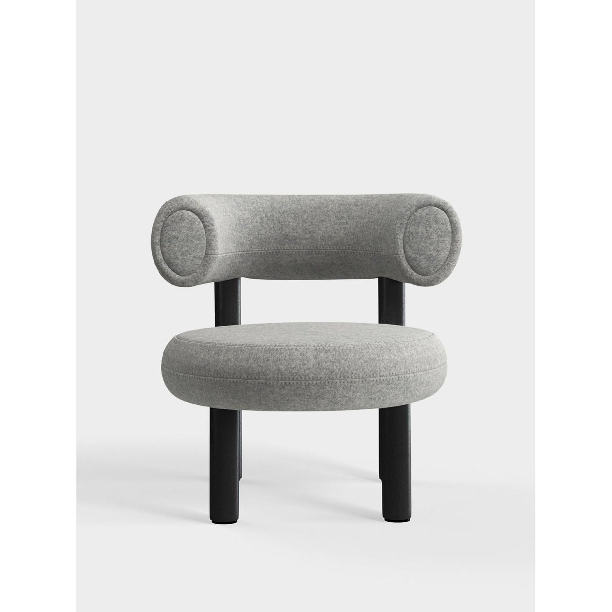 Fat Loungestol Divina Melange Light Grey BLW