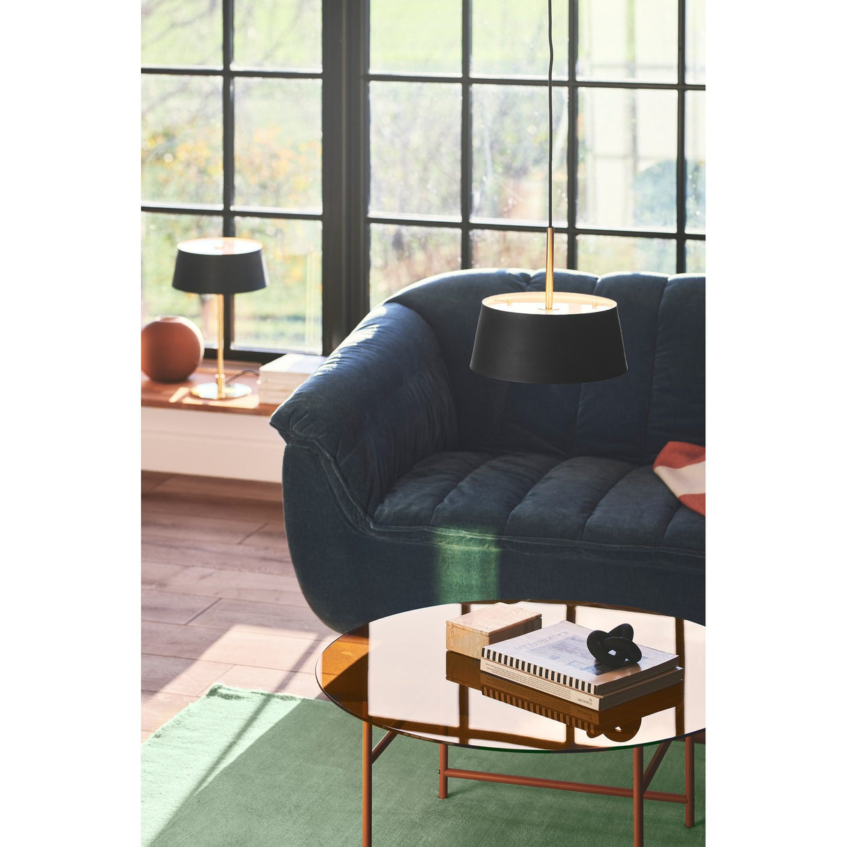 Clasi Svart Taklampa 30 cm