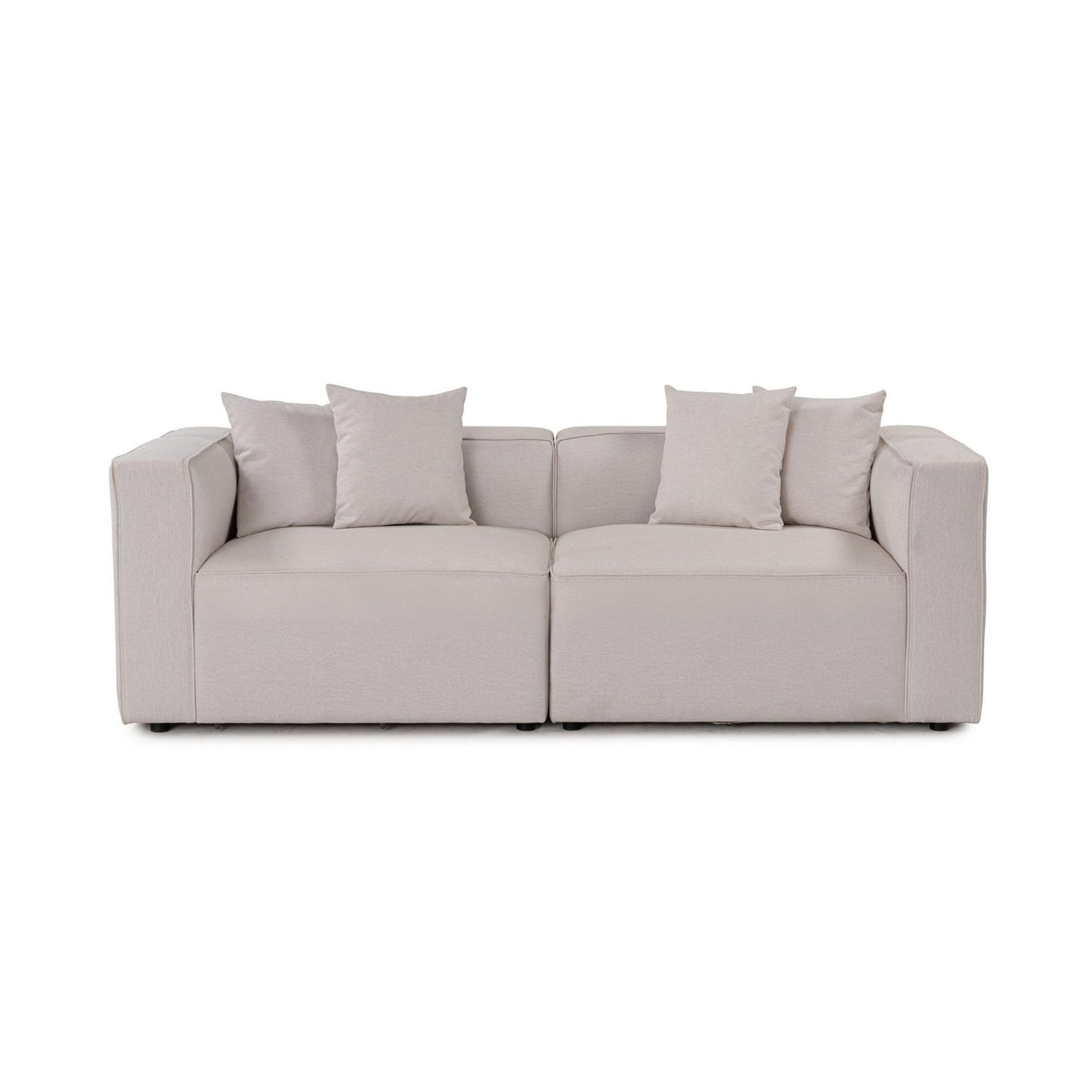 Nicosia XL 2 Seat (220 x 69 x 90 cm) 2-sitssoffa Ecru