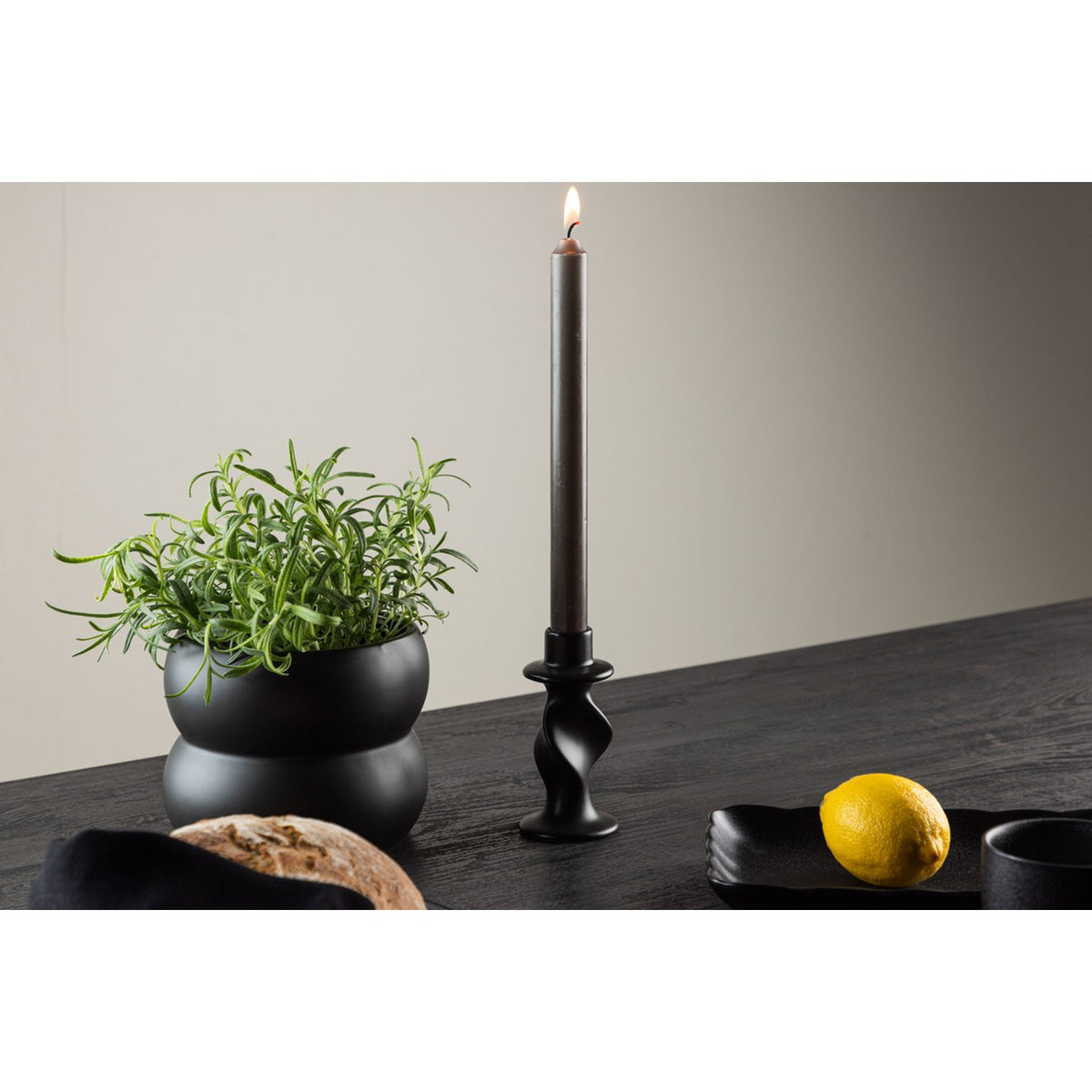 Glory Ljusstake Svart
