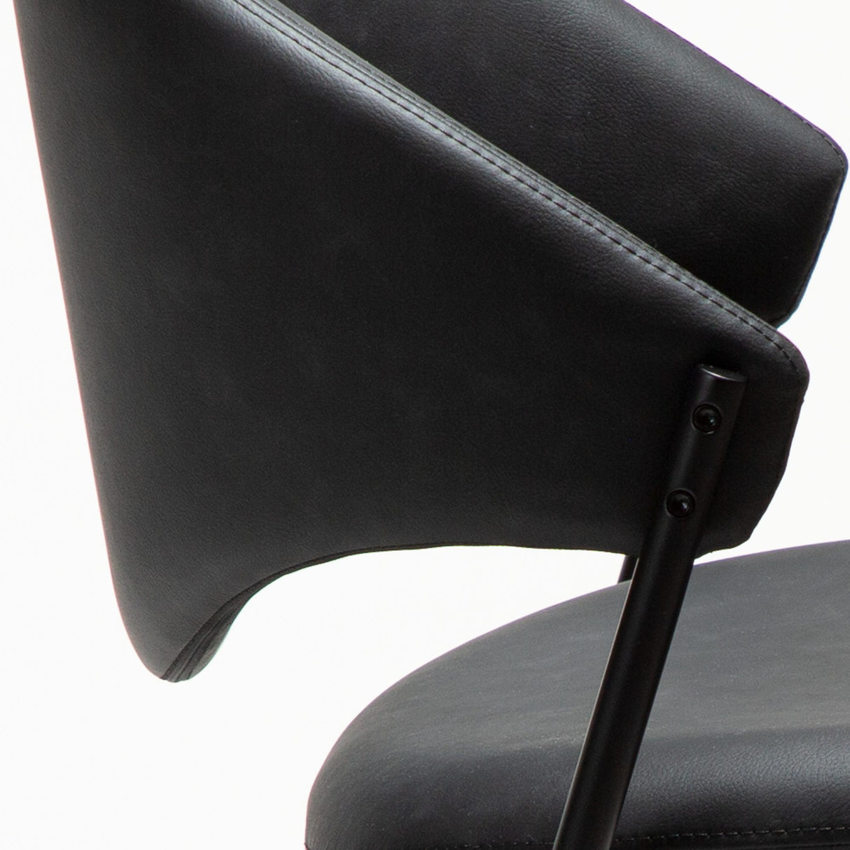 Zone Stol Raven Black Art.Leather