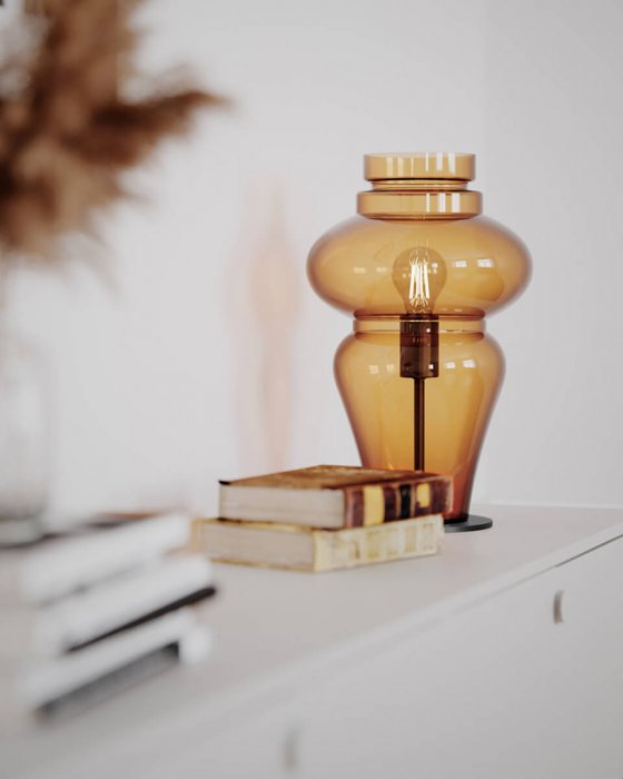 Dolores Bordslampa Konjak