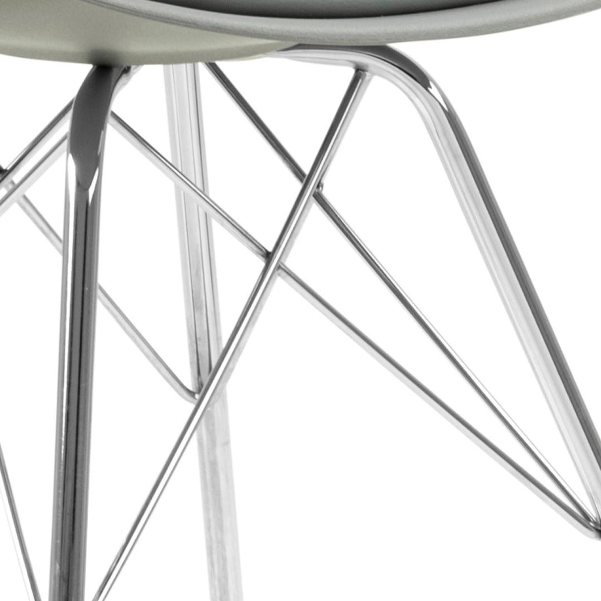 Shibuya Matstol PU Grå/Krom