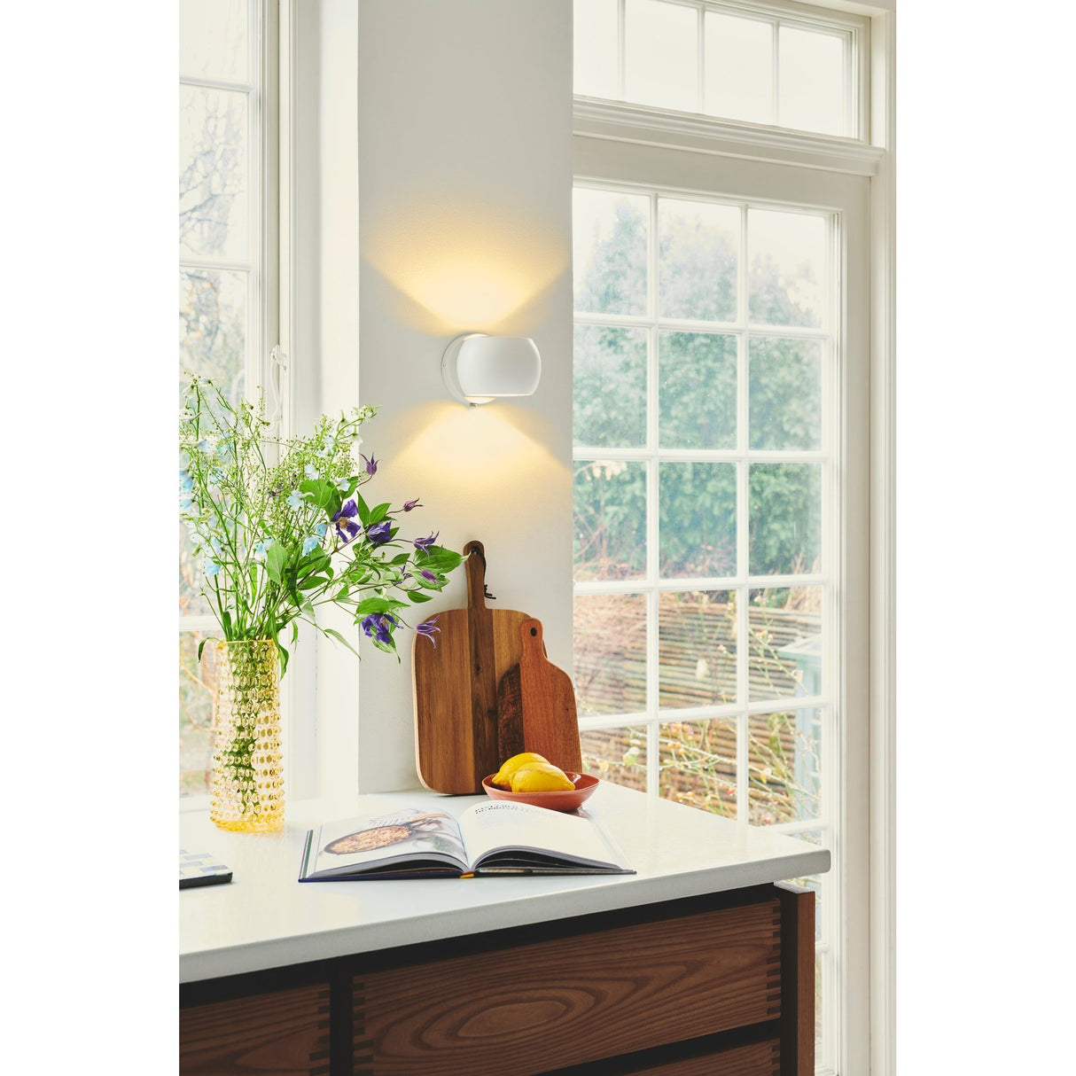 Belir Vägglampa Vit