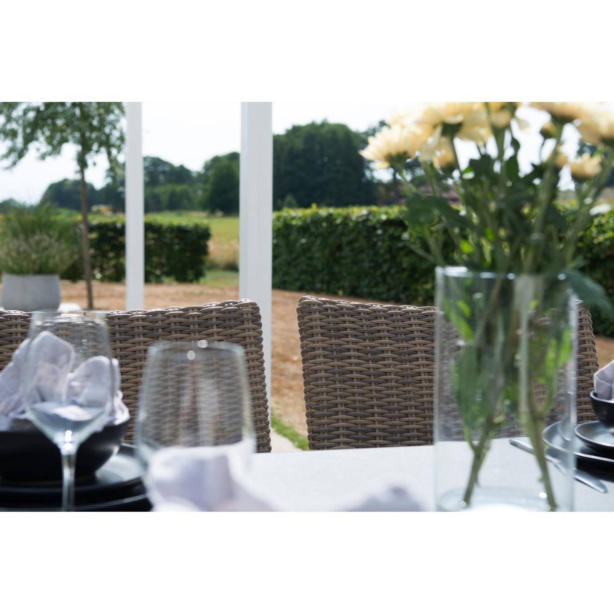 Fyrsnäs Utebord 90 x 160 cm Natur