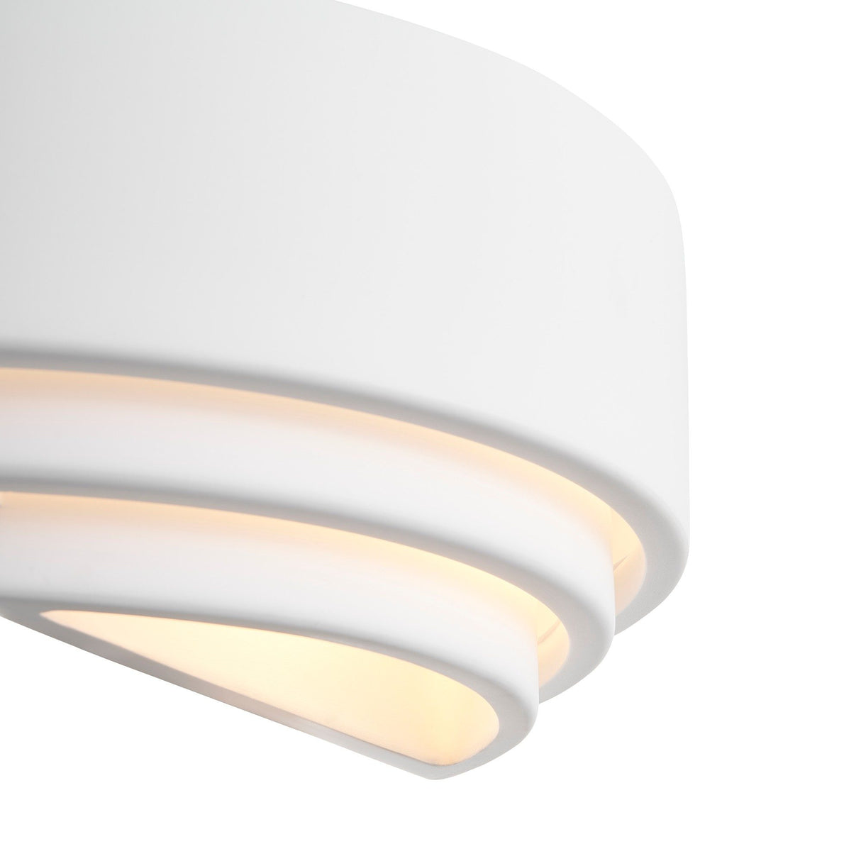 Lancio Oblong Vit Vägglampa