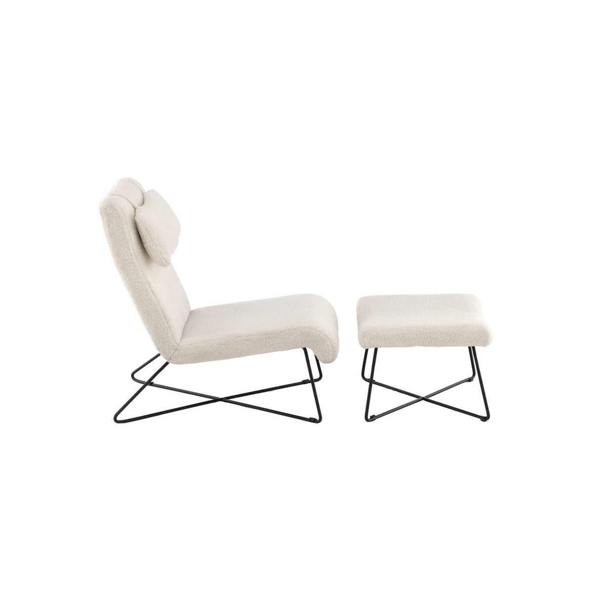 Laconia Loungestol Vit