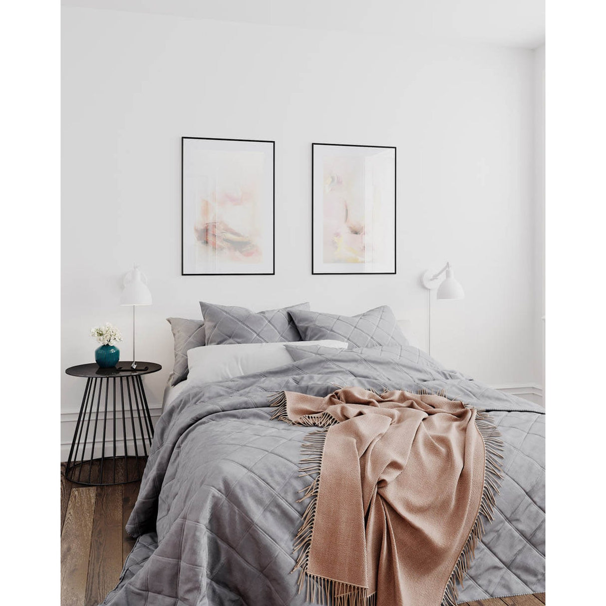 Bazar Mini Vägglampa Sandvit