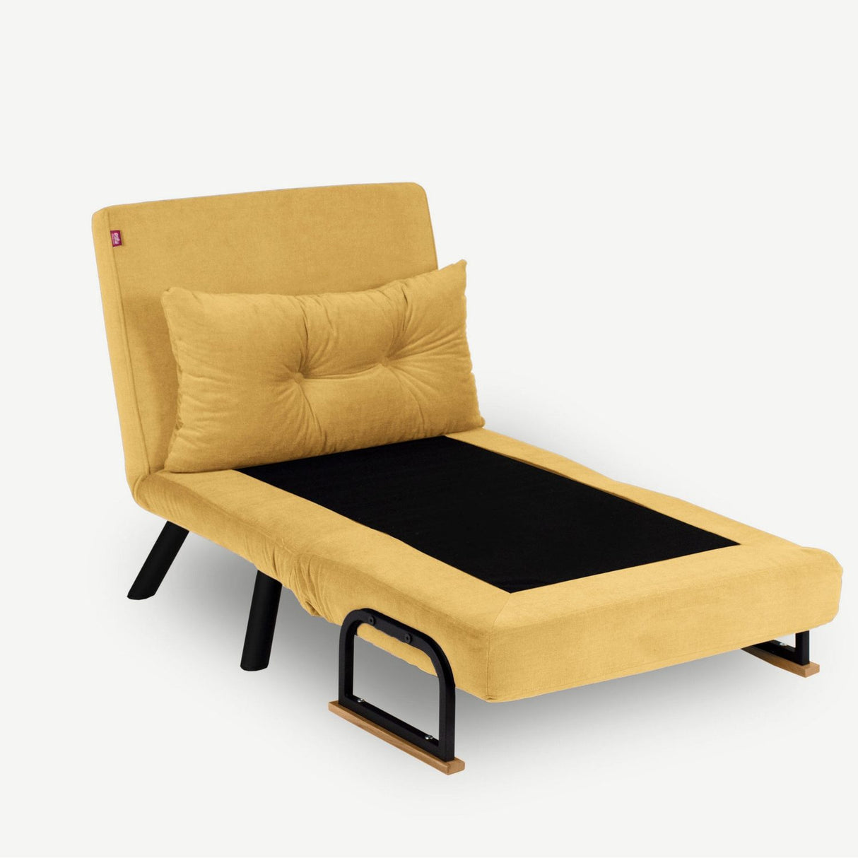 Freetown Single (26 x 120 x 60 cm) 1-sits bäddsoffa Senap