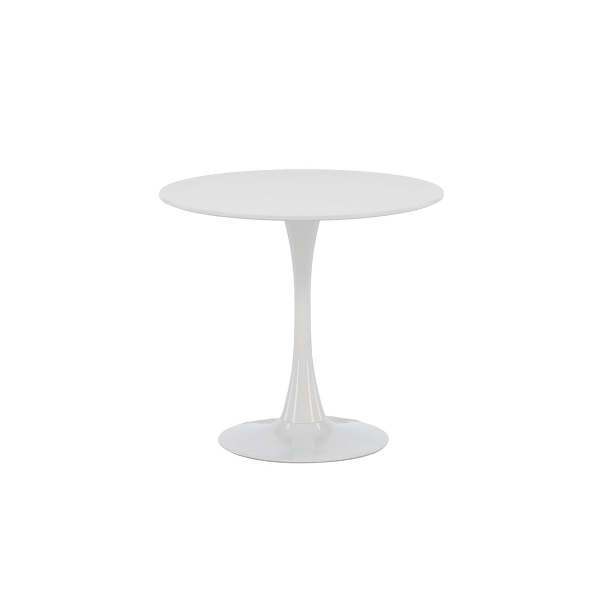 Hamden Runt matbord Vit, 80
