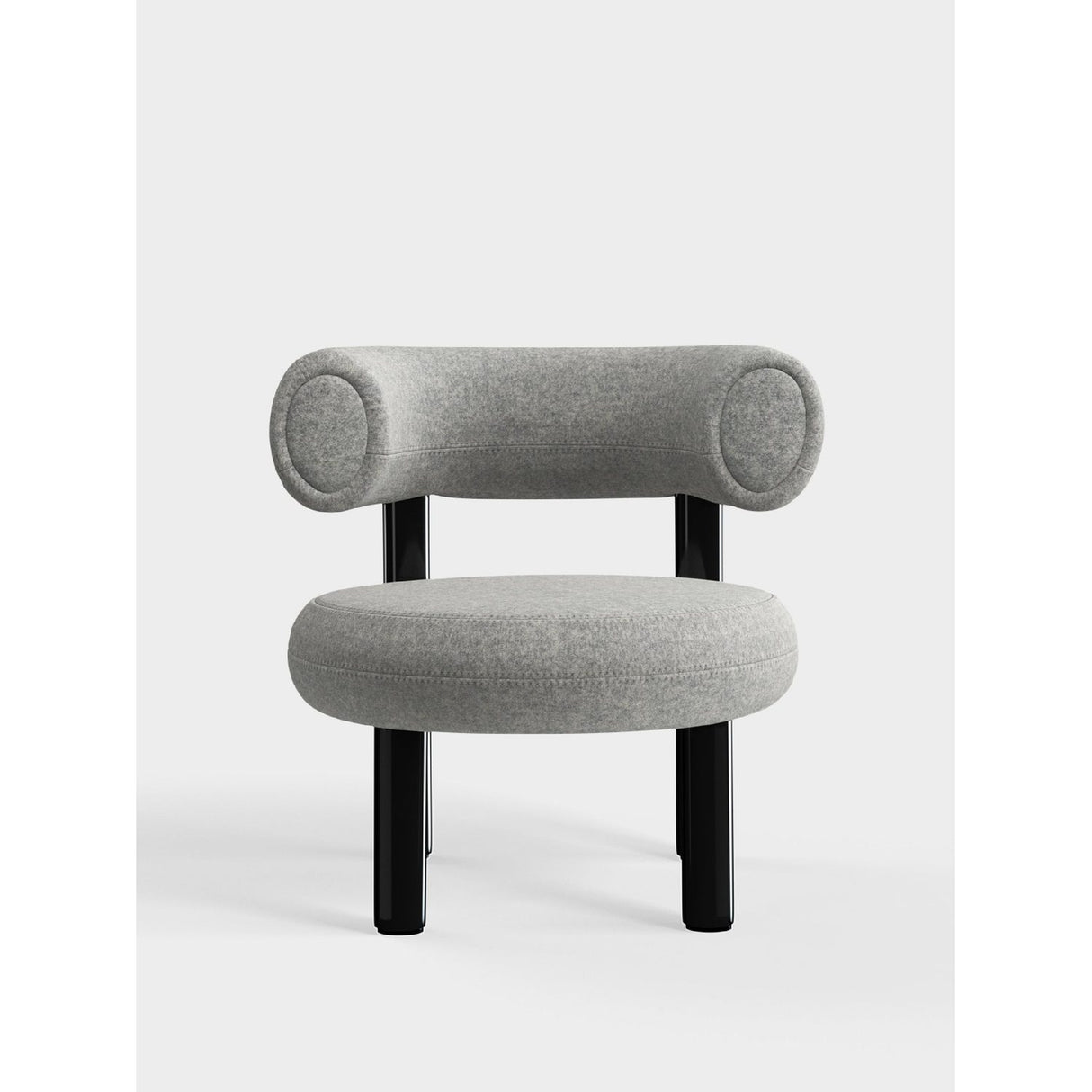 Fat Loungestol Divina Melange Light Grey BLS