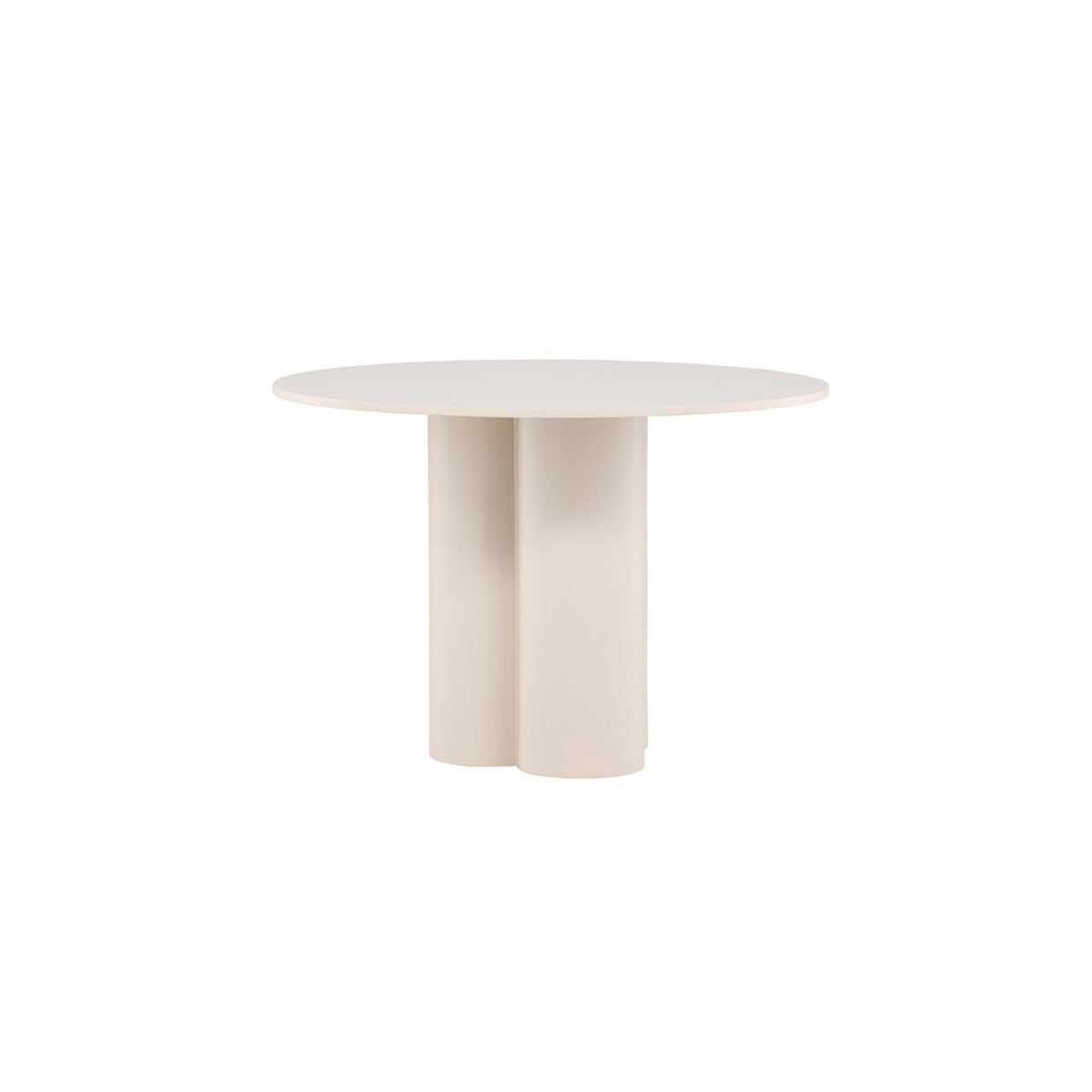 Olivia Runt matbord Beige