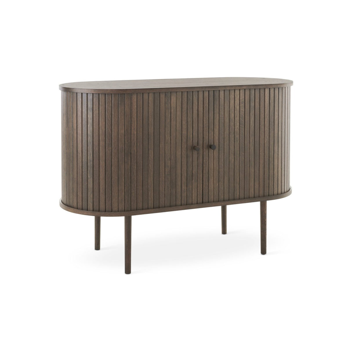Slide Sideboard Brunlackad Ek, 110 cm