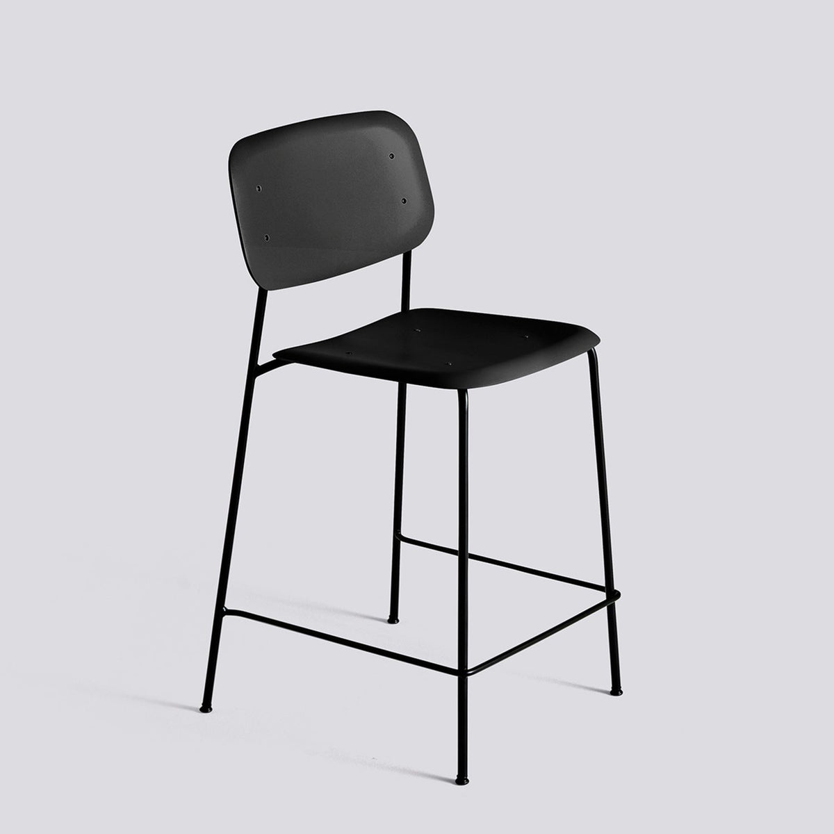 Soft Edge 95 65 cm Barpall Black