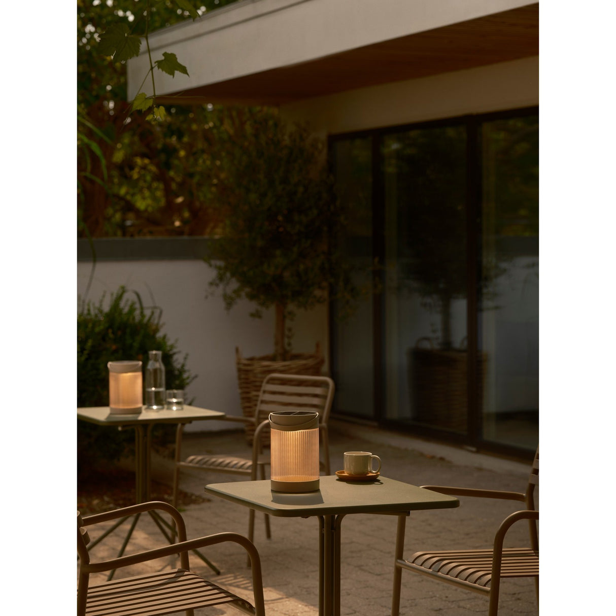 Coupar Solcell Uppladdningsbar Lampa Sand