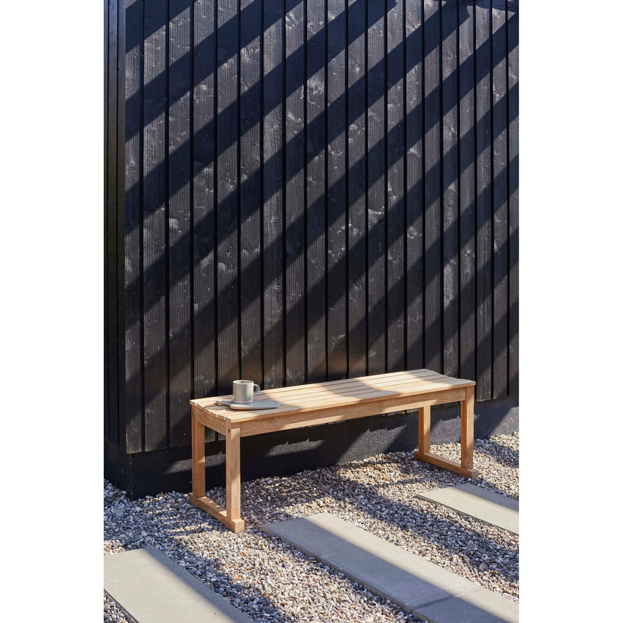 Vega Teak Trädgårdsbänk 120x40 cm - 2 personer
