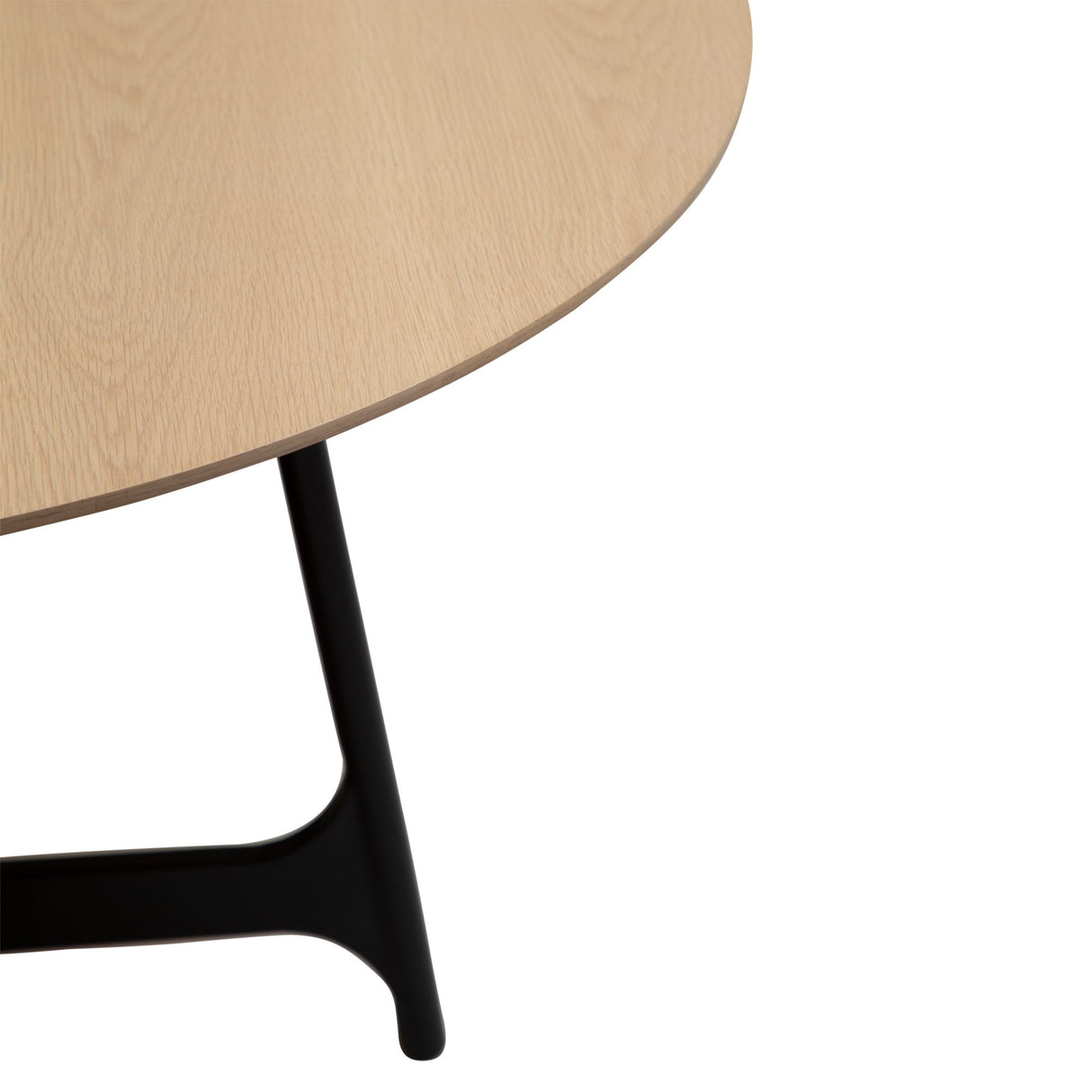 Ooid Matbord 120 cm Oak, Black