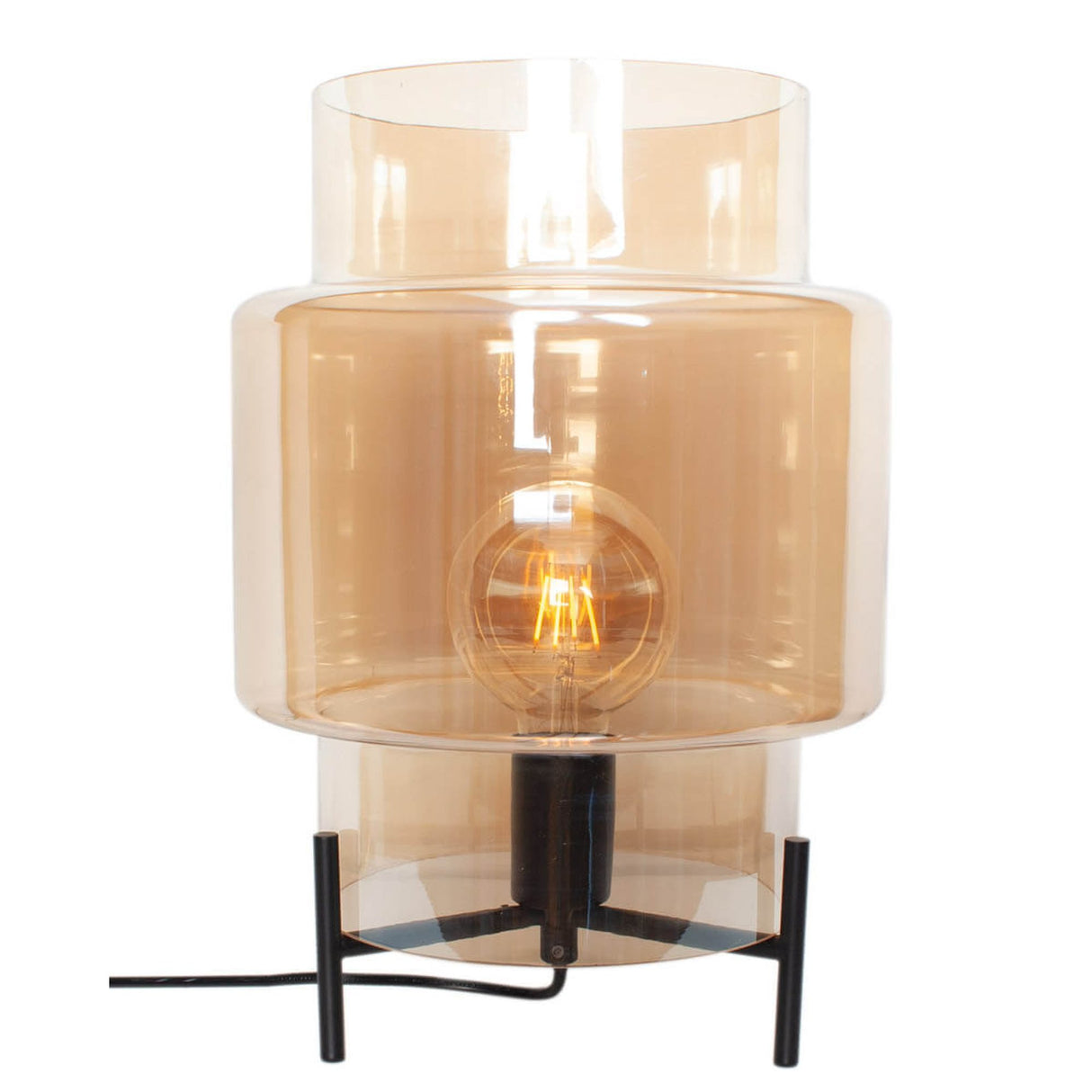 Ebbot Bordlampa 37 cm Amber