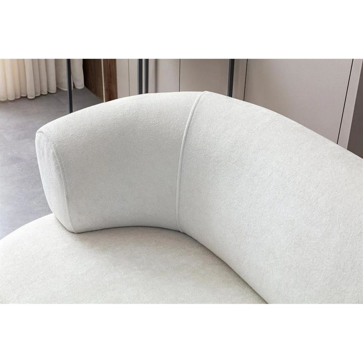 Quadra 3-sits soffa Vit