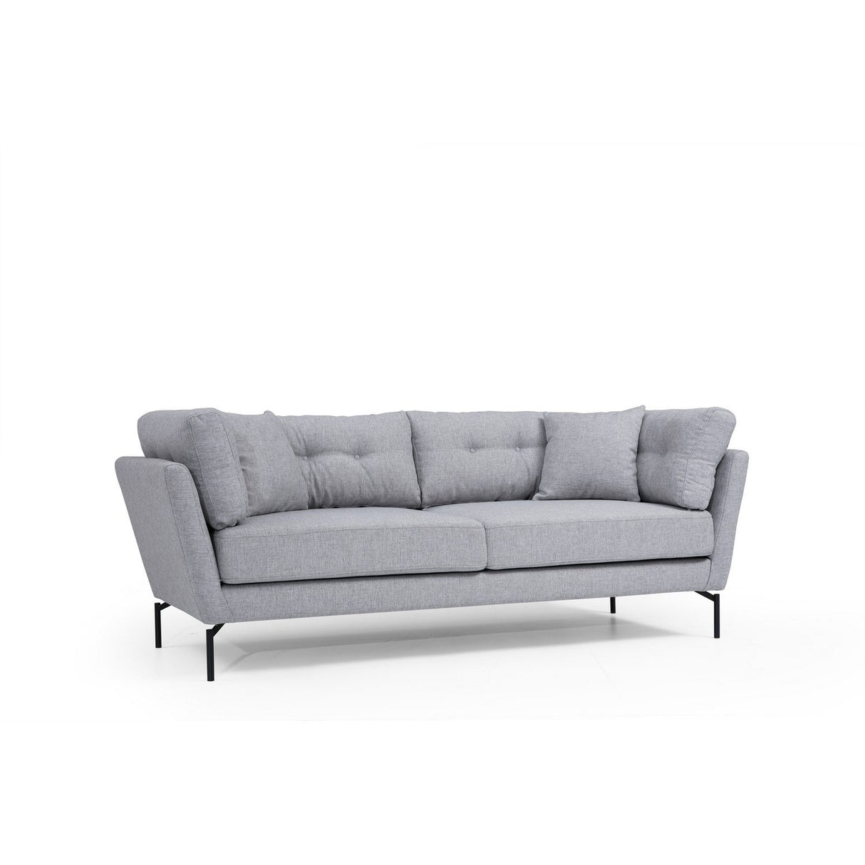 Arequipa 3-sits (214 x 90 x 84 cm) Grå 3-sitssoffa