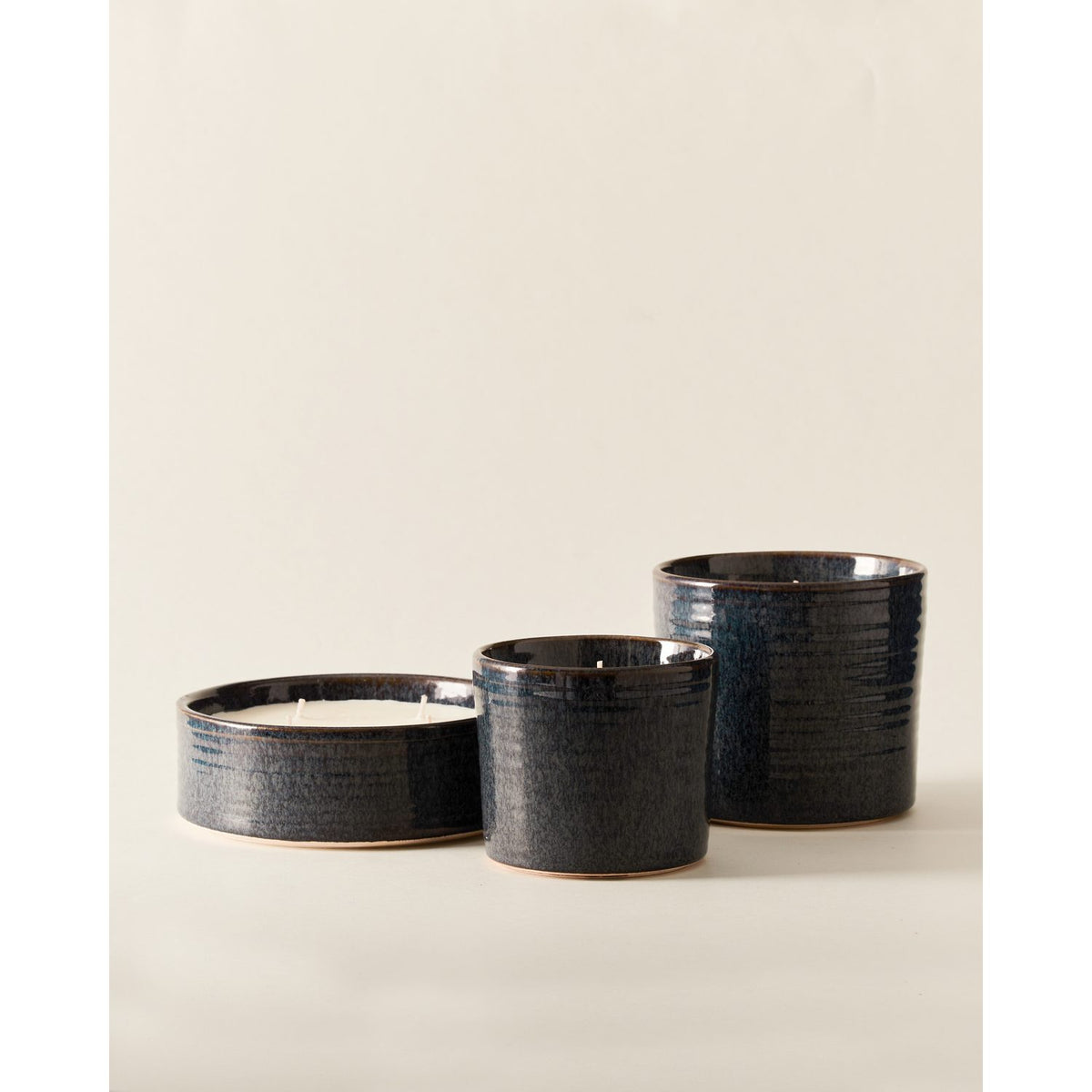 Cosmos Terracotta Dofljus Doftljus Dark Blue Selene, 16x5,5cm