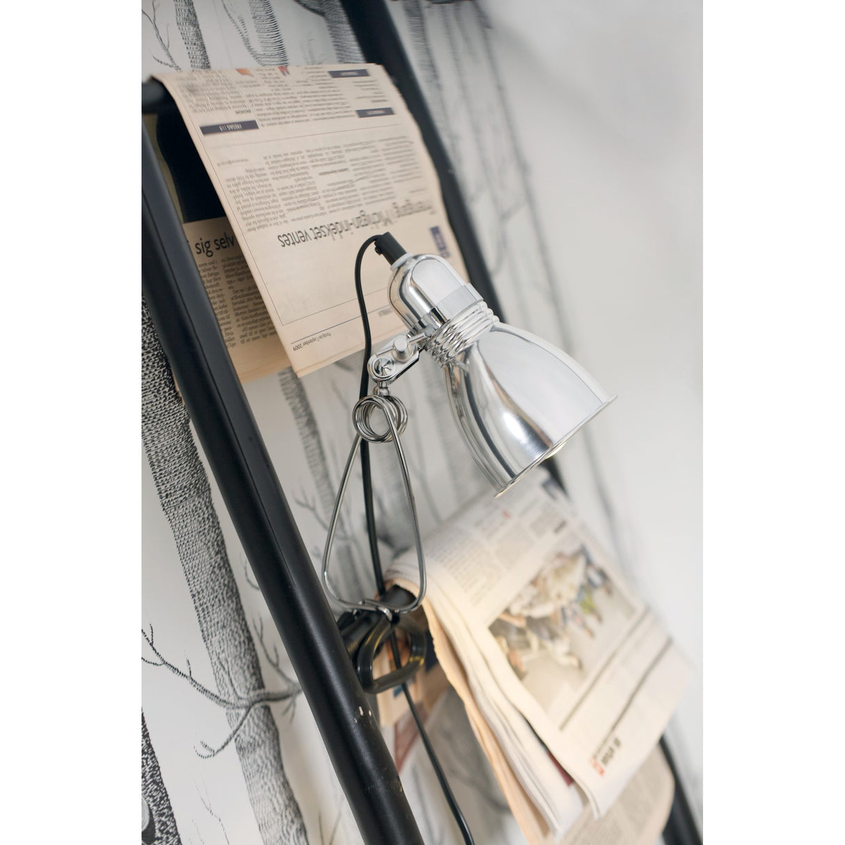 Photo Silver Klämlampa