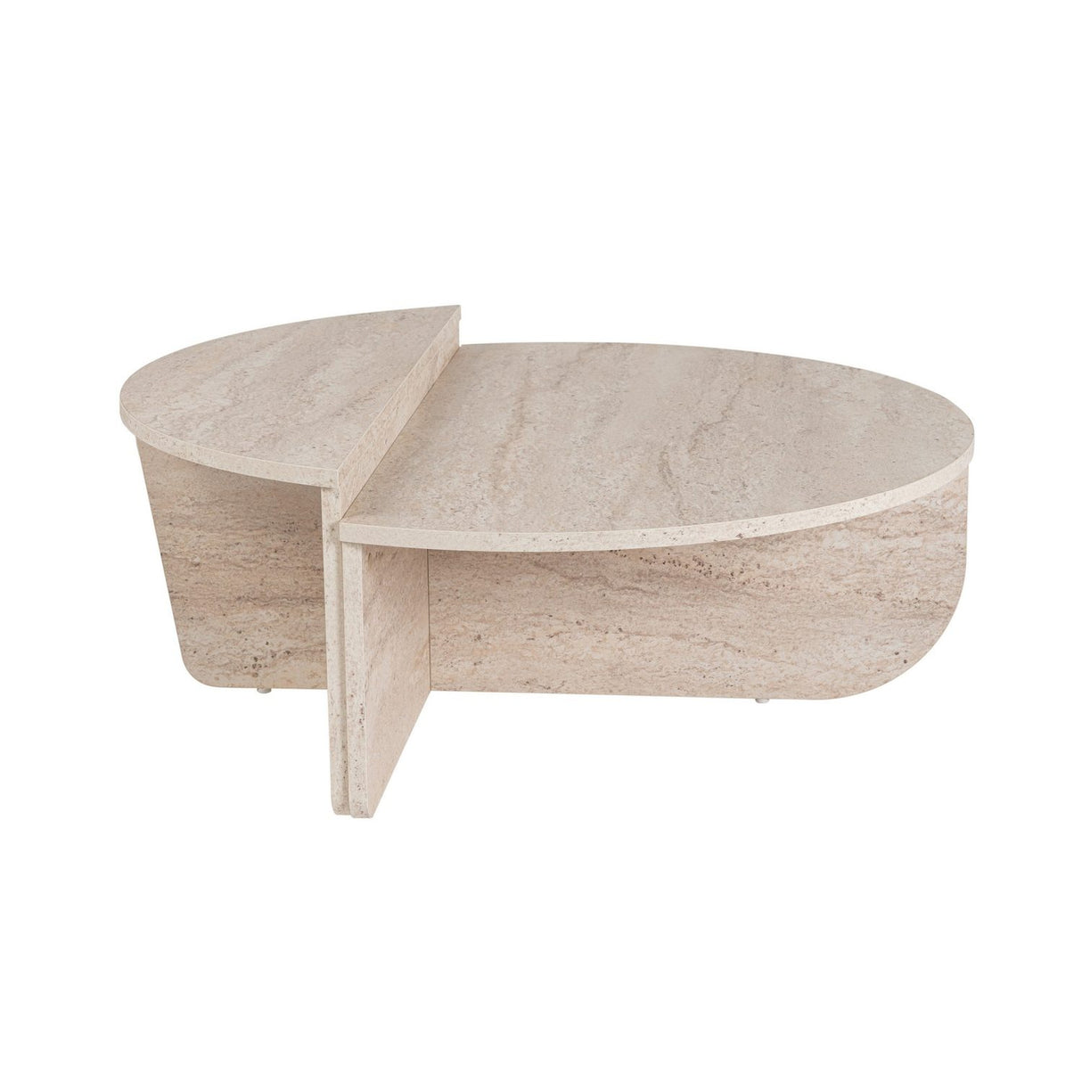 Durban (90 x 30 x 60 cm) Soffbord Travertin