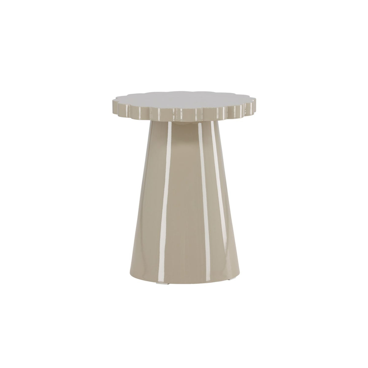 Krull Sidobord Beige