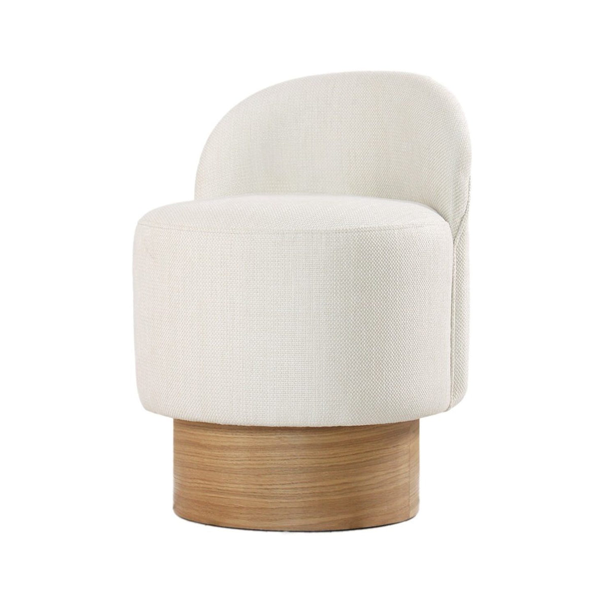Luanda Puf (Ø47 x H66 cm) Puff Creme
