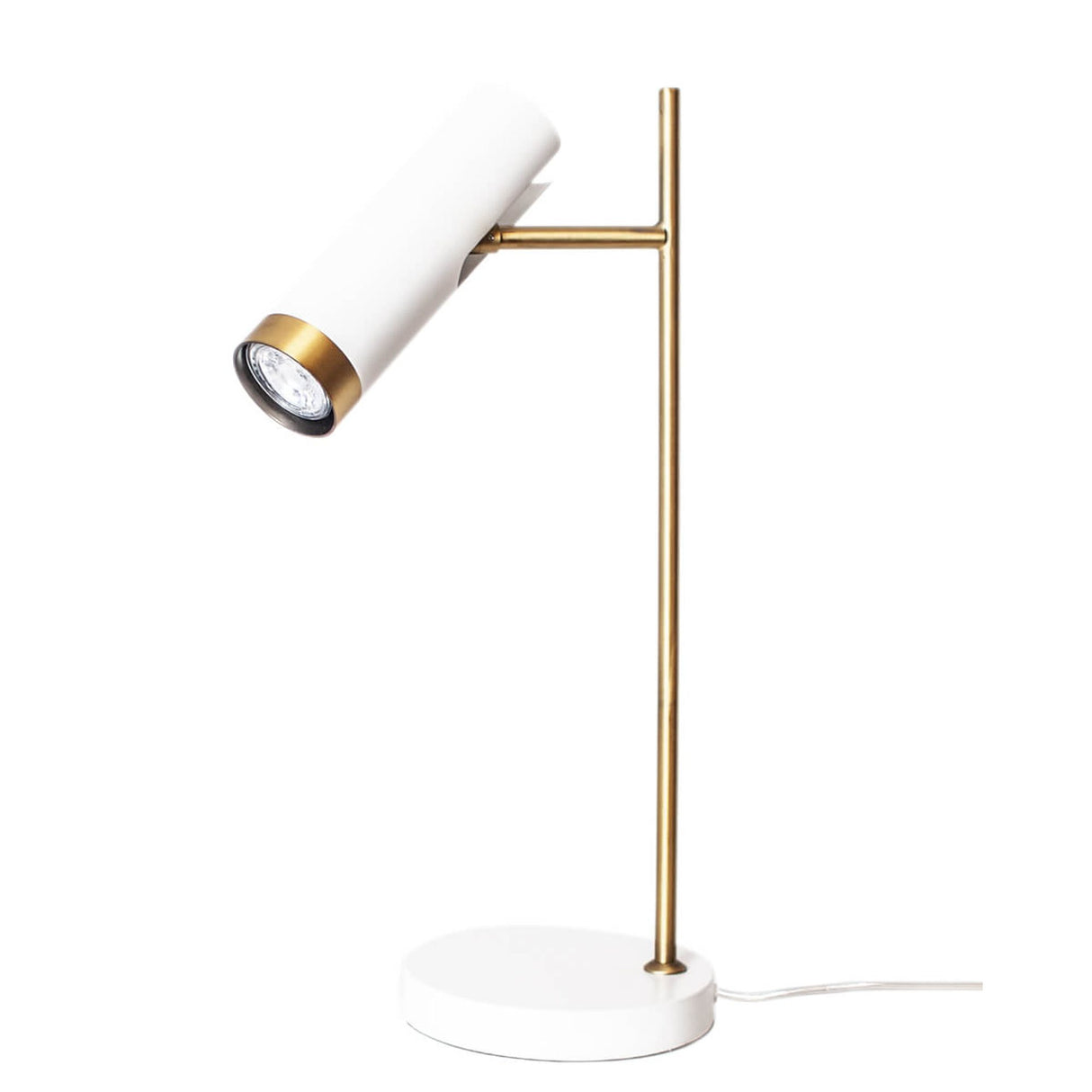 Puls Spotlight Bordslampa Vit matt