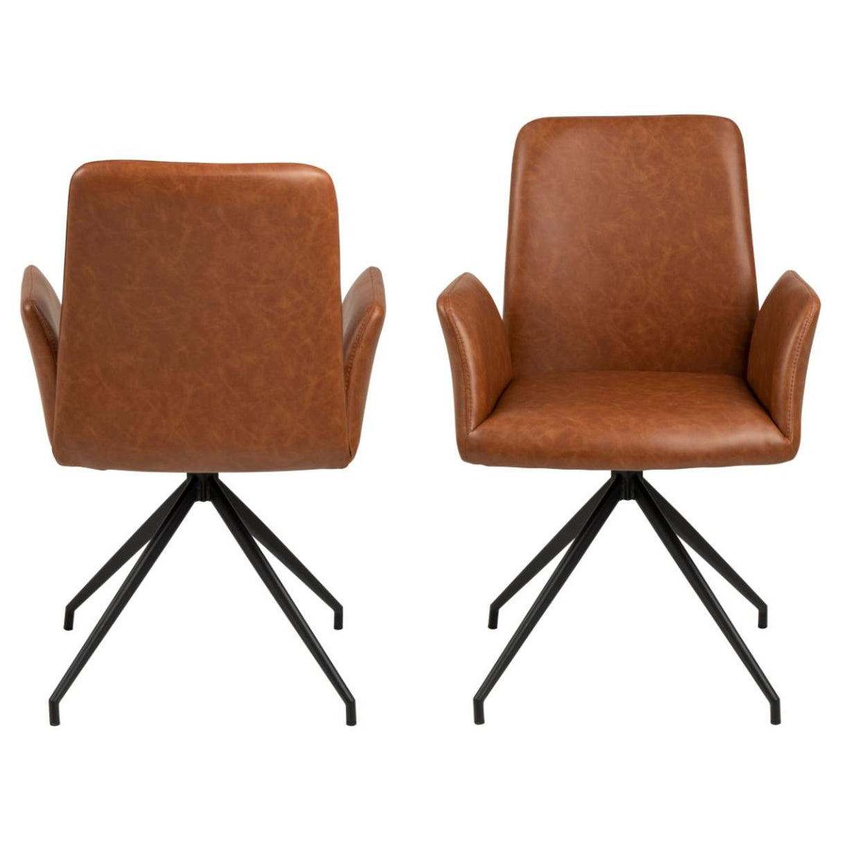 Naya Karmstol PU Brun