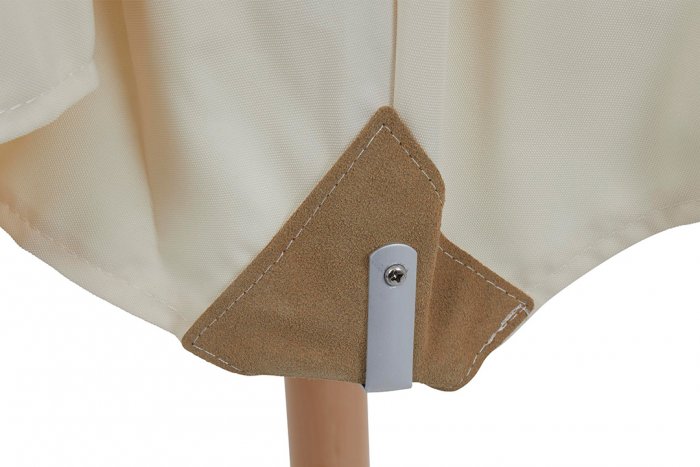 Parma Träparasoll Ø 3,5 m Trä/Natur