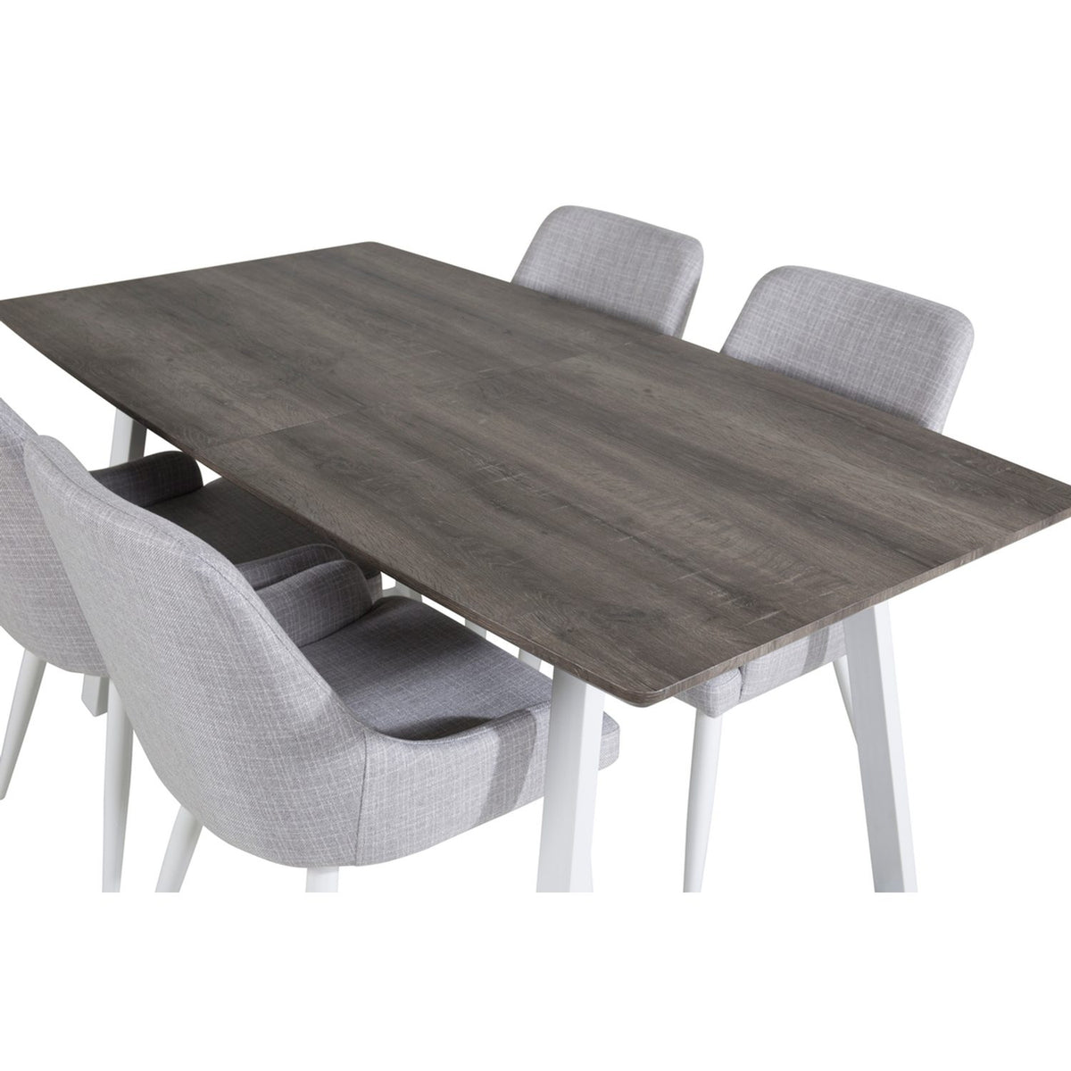 Inca, Plaza Rektangulär matgrupp Grå,Vit, Grå,Vit, 160 x 85