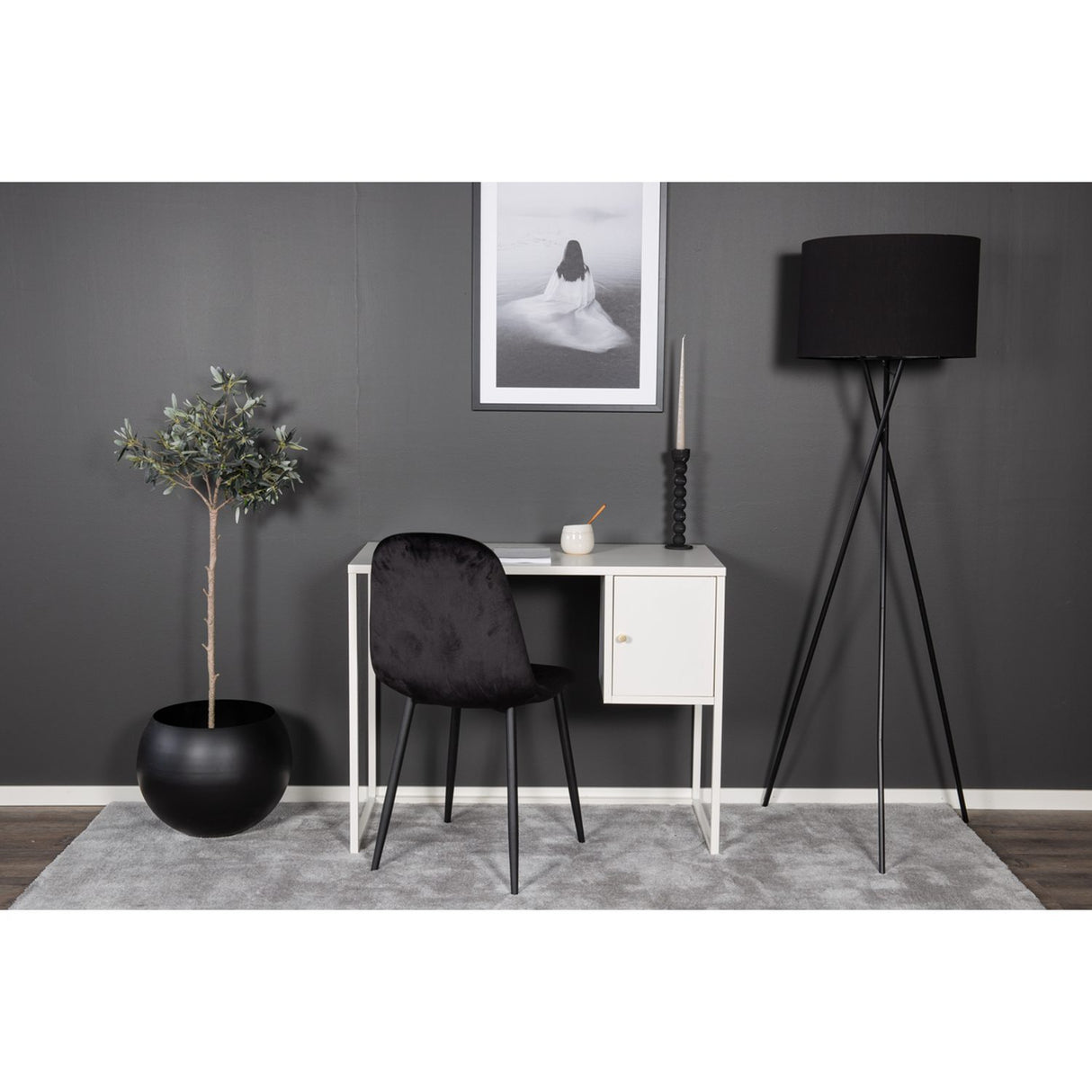 Bakal Skrivbord Vit