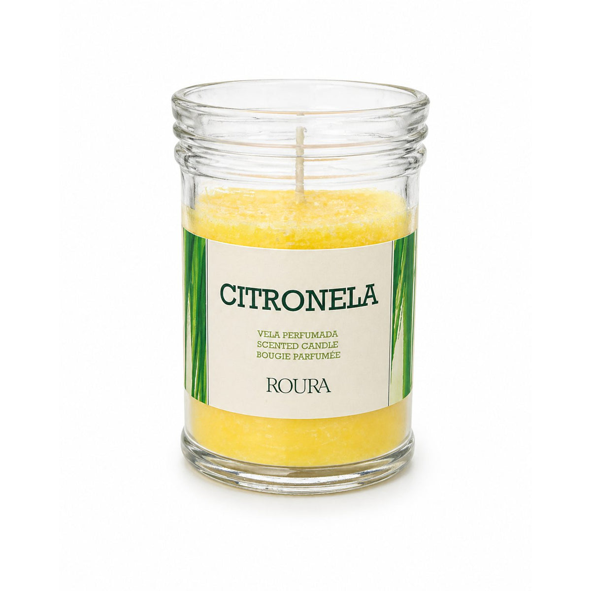 Basic Citronella i Transparent Kopp 90x62 mm Doftljus