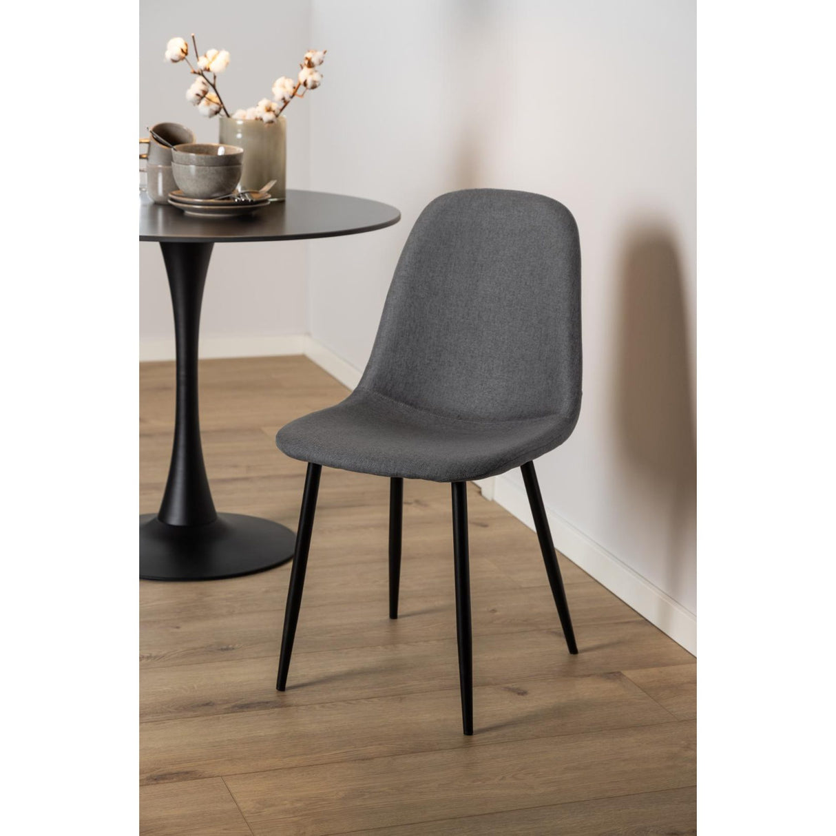 Nicole Matstol Nesia tyg Mörkgrå