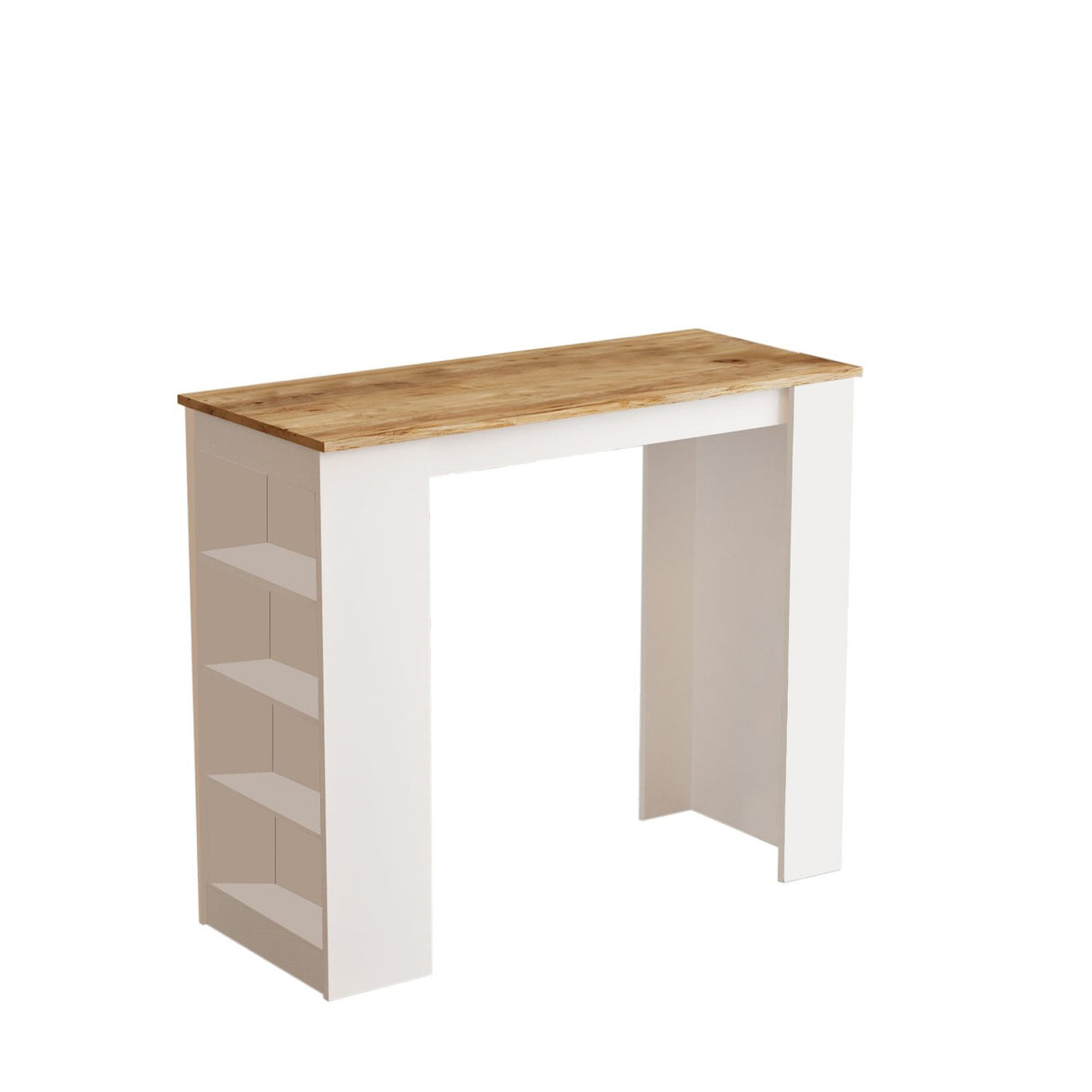 Stavro Bar (120 x 101,8 x 51,6 cm) Bardisk Atlantisk furu Vit