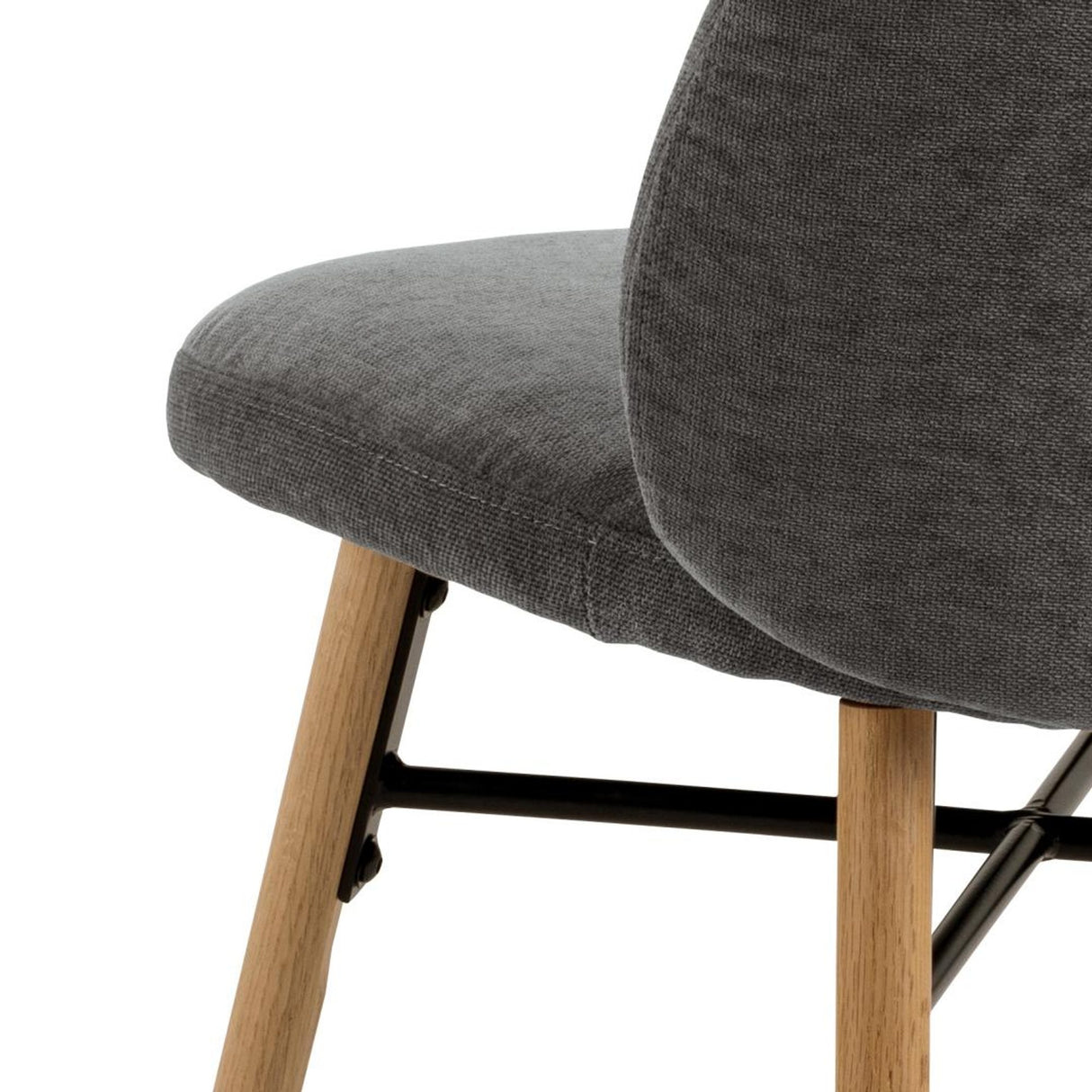 Sophia Matstol Danny tyg Mörkgrå