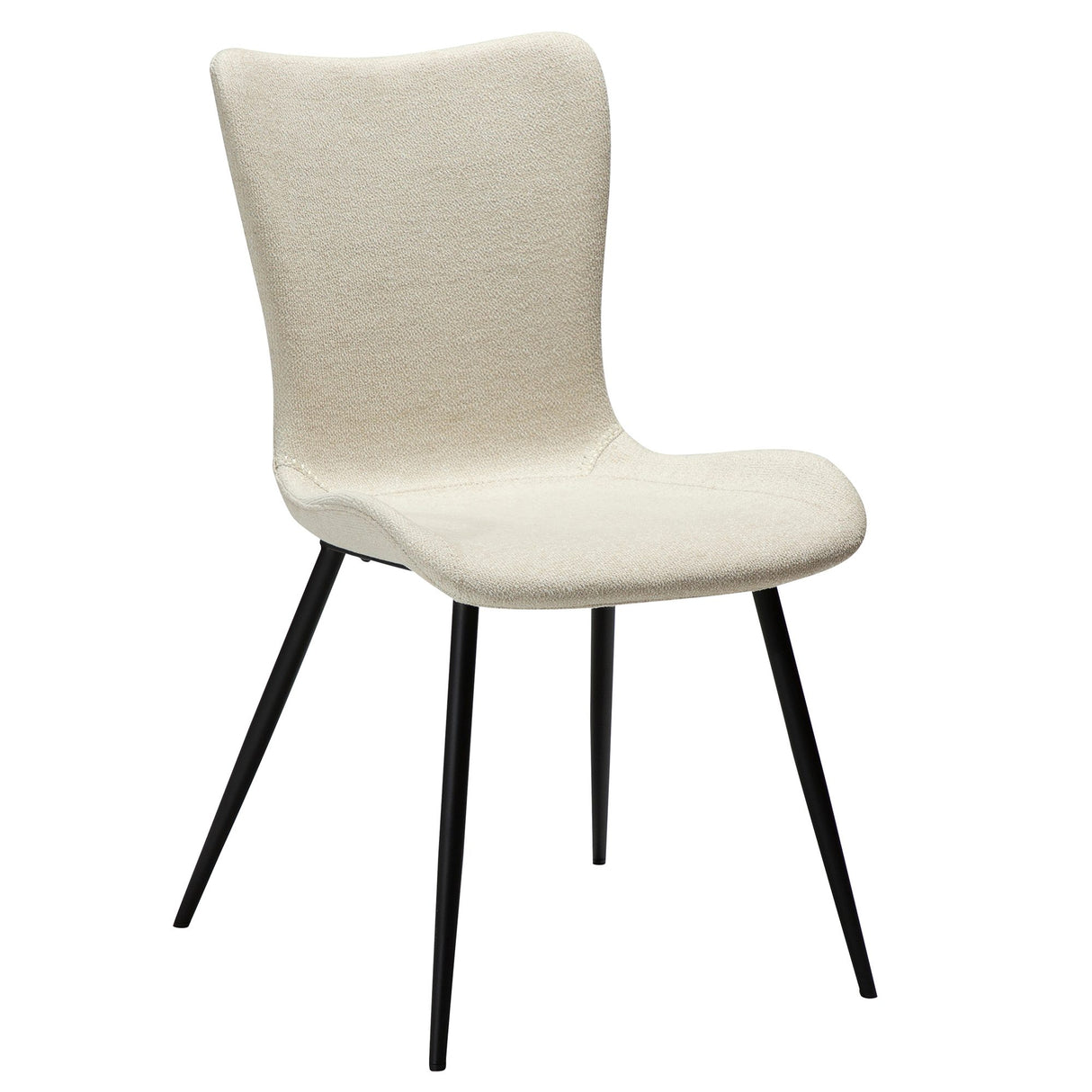 Medusa Stol Simply Beige Bouclé, Black