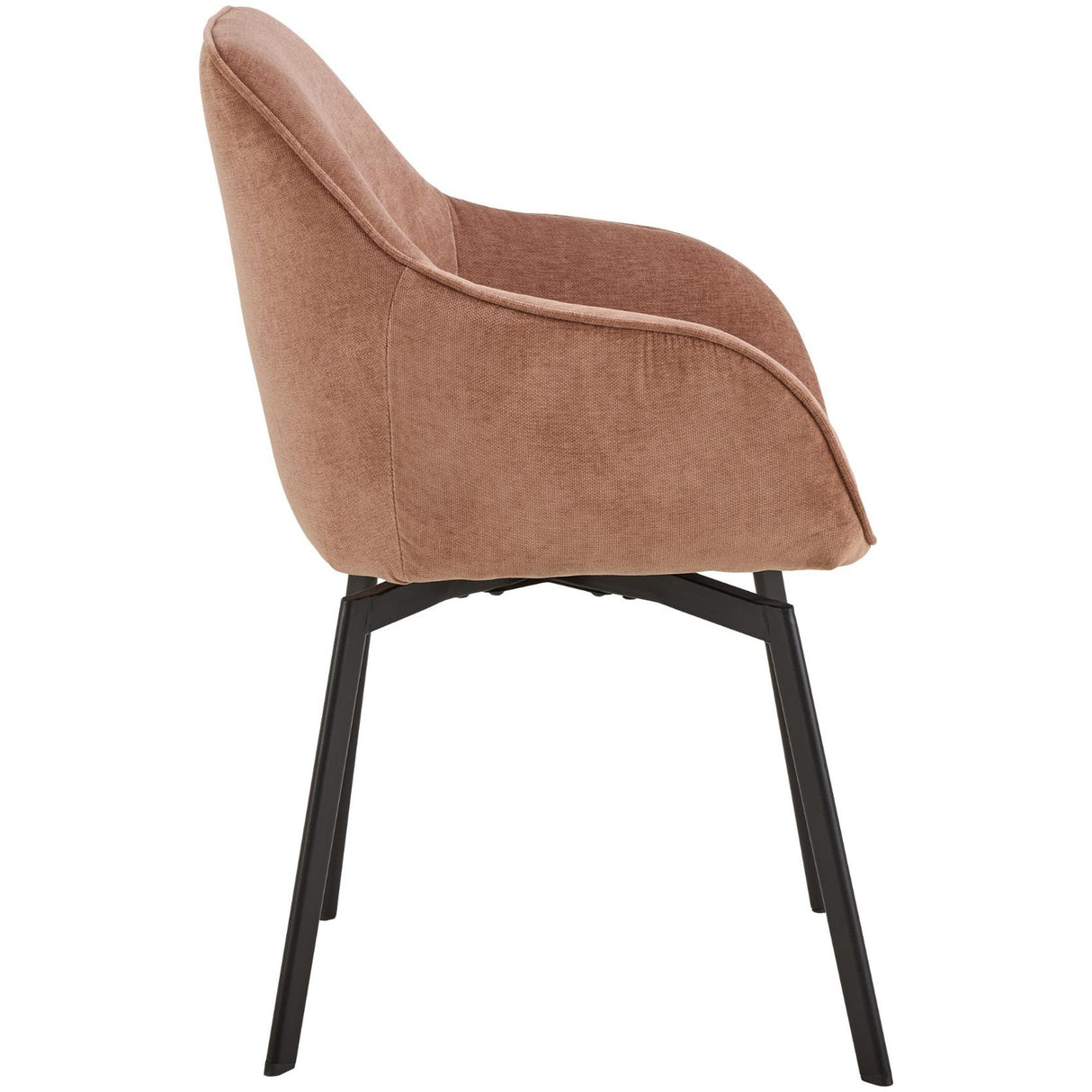 Misou Karmstol Danny tyg Rosenträ