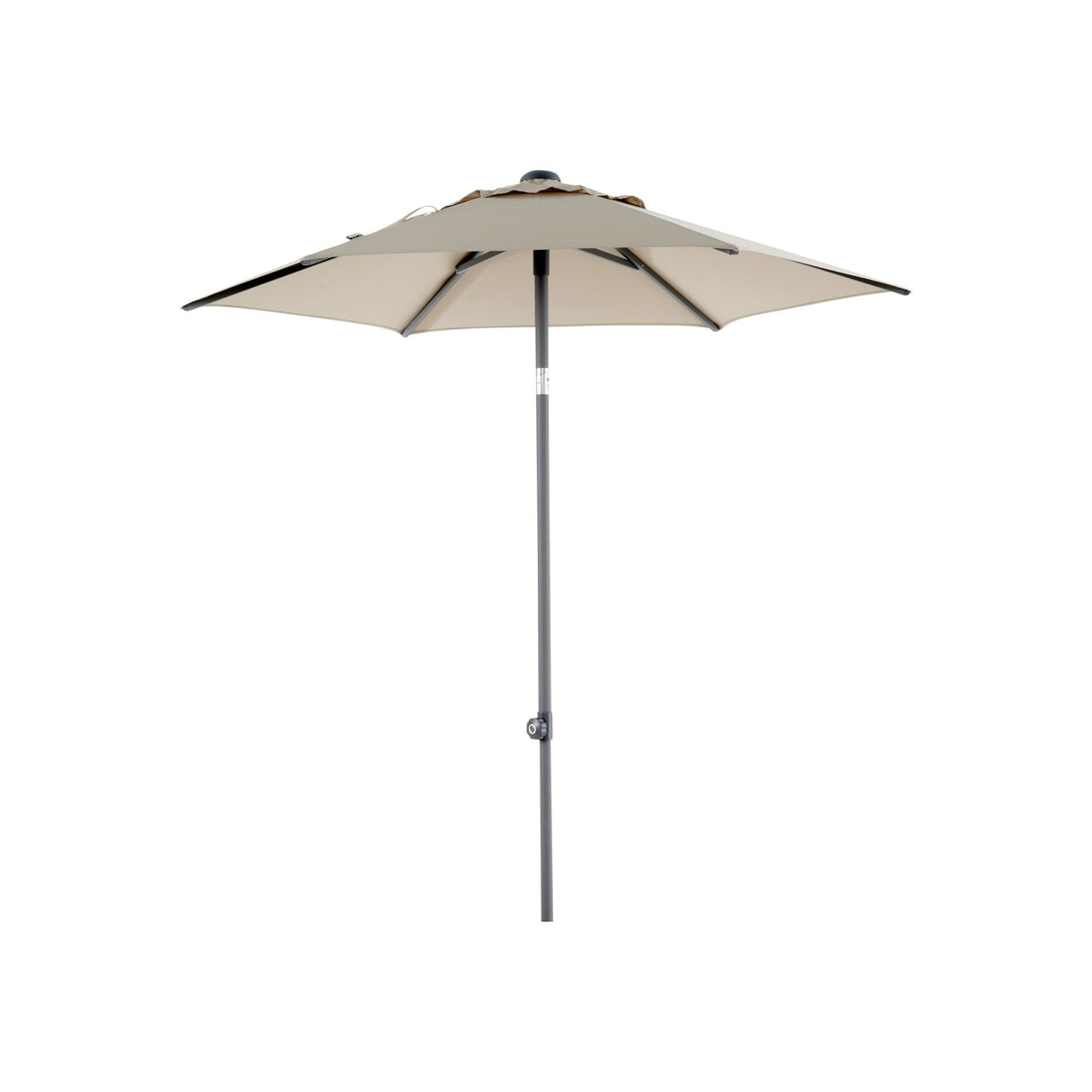 Poppi Parasoll 200 cm Champagne