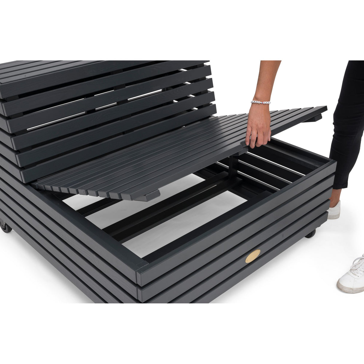 Bara Vara Utefåtölj Grå